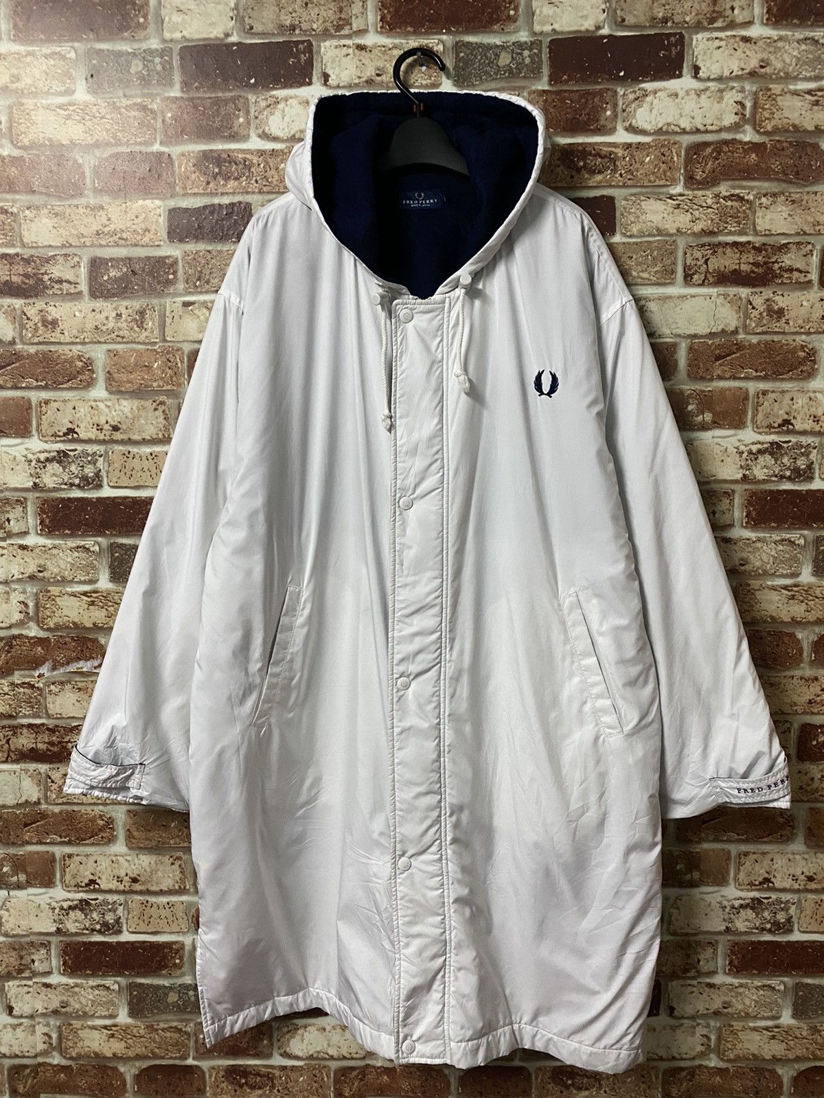 Fred Perry FRED PERRY WINDBREAKER LONG JACKET Size US XL / EU 56 / 4 - 1 Thumbnail