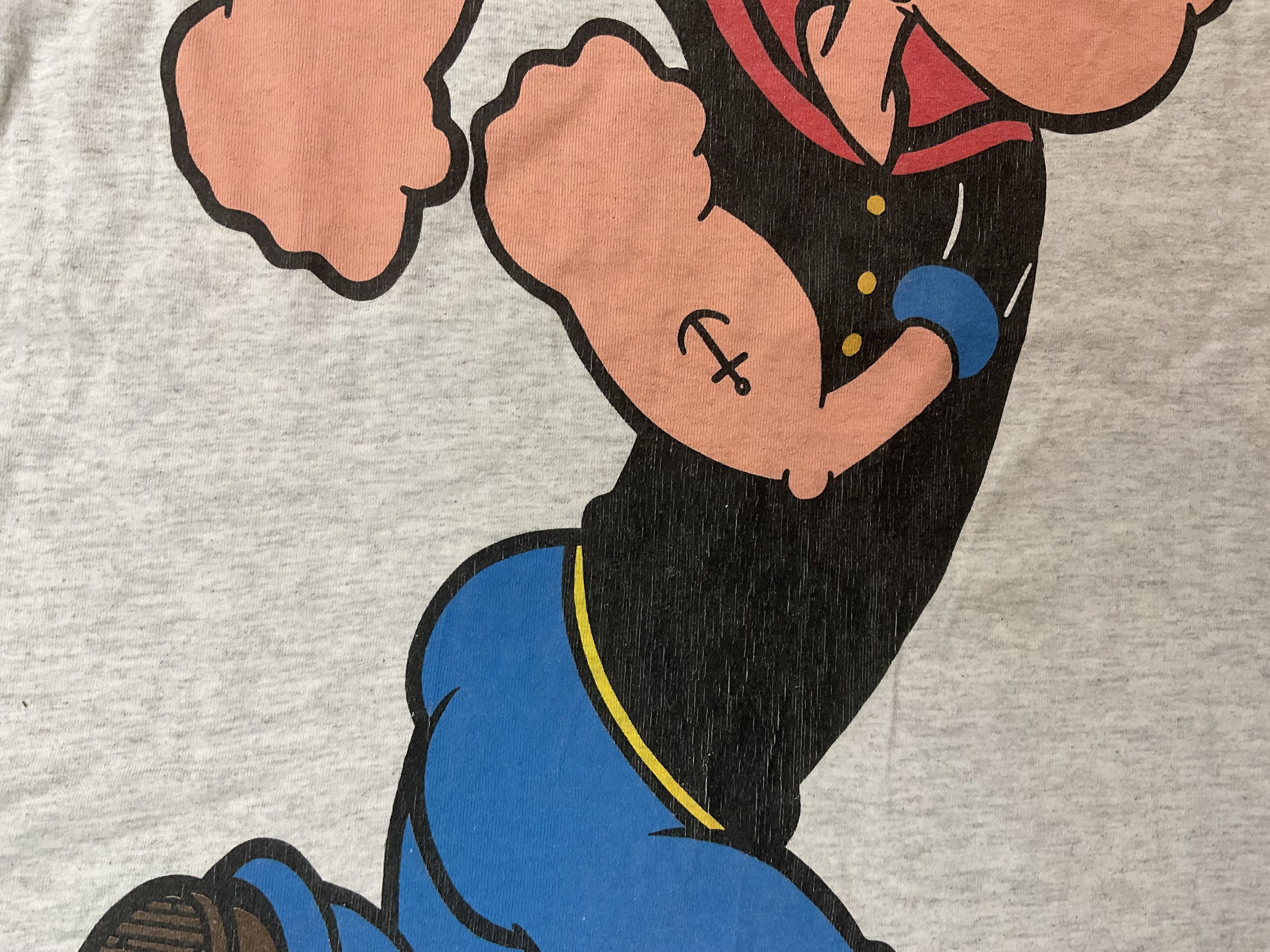 Cartoon Network Vintage 1993 Popeye And Bluto T-Shirt Cartoon Comic Strip Size US M / EU 48-50 / 2 - 4 Thumbnail