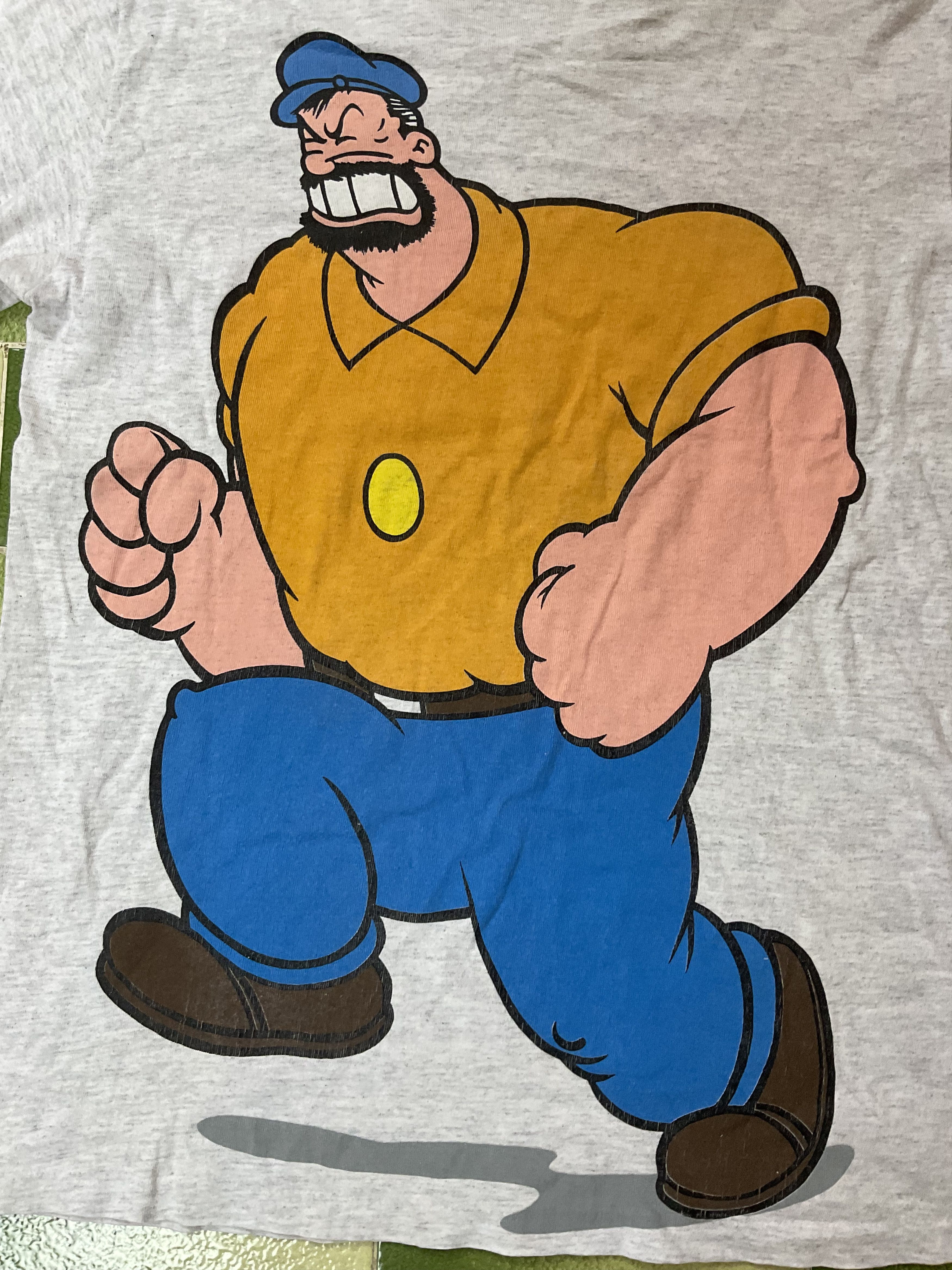 Cartoon Network Vintage 1993 Popeye And Bluto T-Shirt Cartoon Comic Strip Size US M / EU 48-50 / 2 - 5 Thumbnail