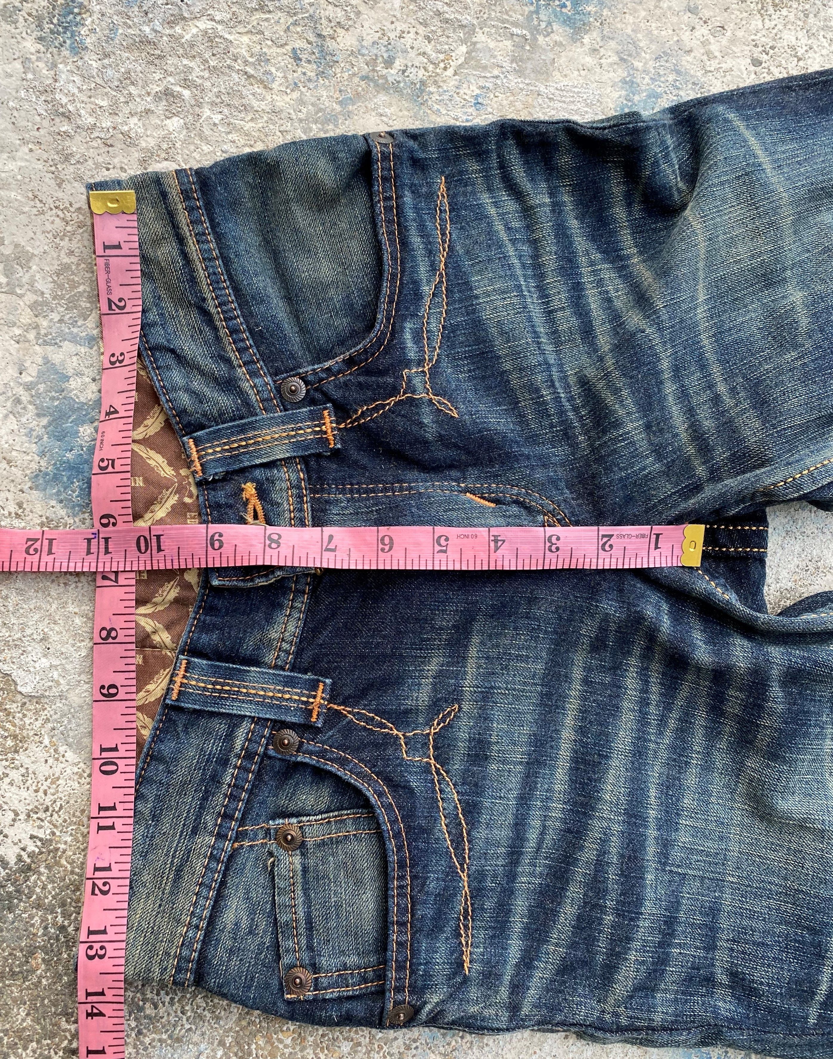 Edwin RARE🔥Vintage Flare Jeans Exclusive Edwin Rusty Whiskers Size US 26 / EU 42 - 16 Thumbnail