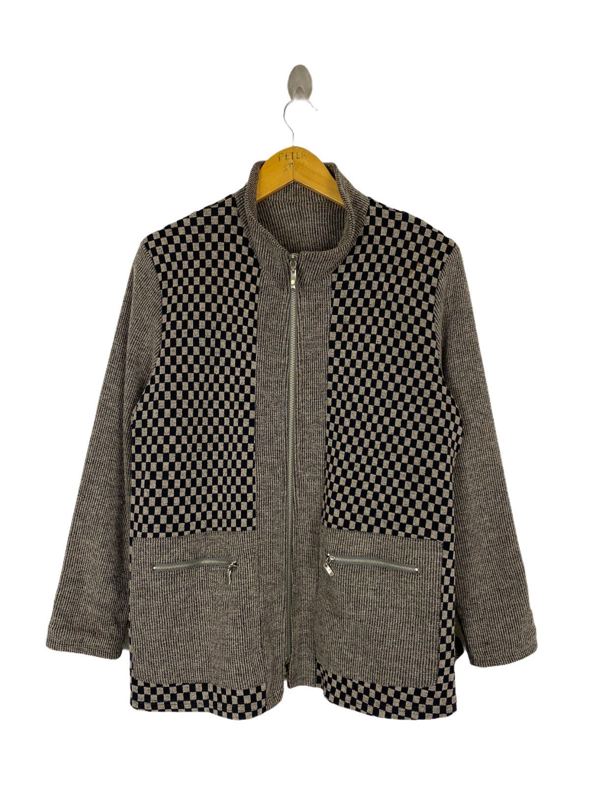 Japanese Brand × Vintage VINTAGE ZIPPER JACKET NICE DESIGN Size US M / EU 48-50 / 2 - 1 Thumbnail