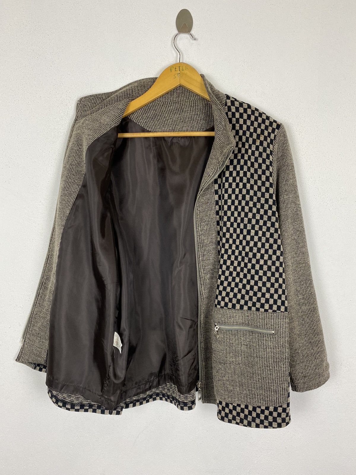 Japanese Brand × Vintage VINTAGE ZIPPER JACKET NICE DESIGN Size US M / EU 48-50 / 2 - 4 Thumbnail