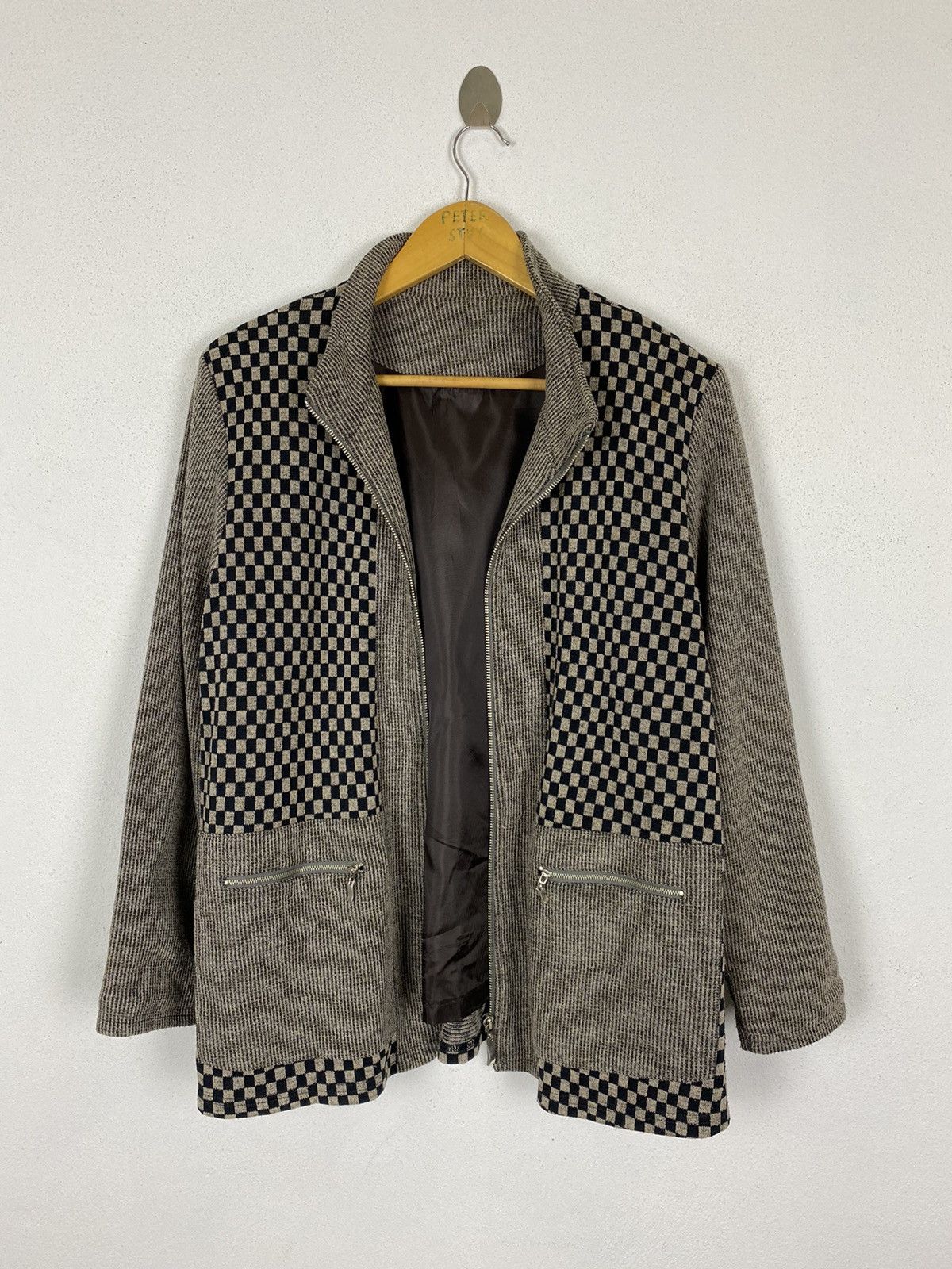 Japanese Brand × Vintage VINTAGE ZIPPER JACKET NICE DESIGN Size US M / EU 48-50 / 2 - 3 Thumbnail