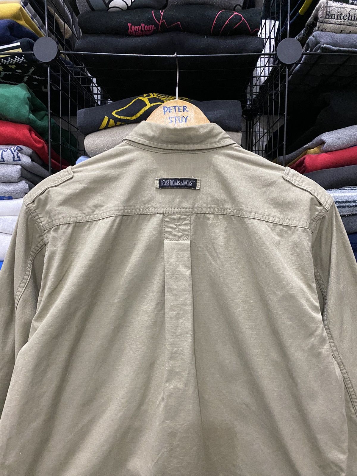 Japanese Brand × Vintage VINTAGE GEORGE THOMAS HAWKINS HUNTING ShHIRT Size US M / EU 48-50 / 2 - 4 Thumbnail
