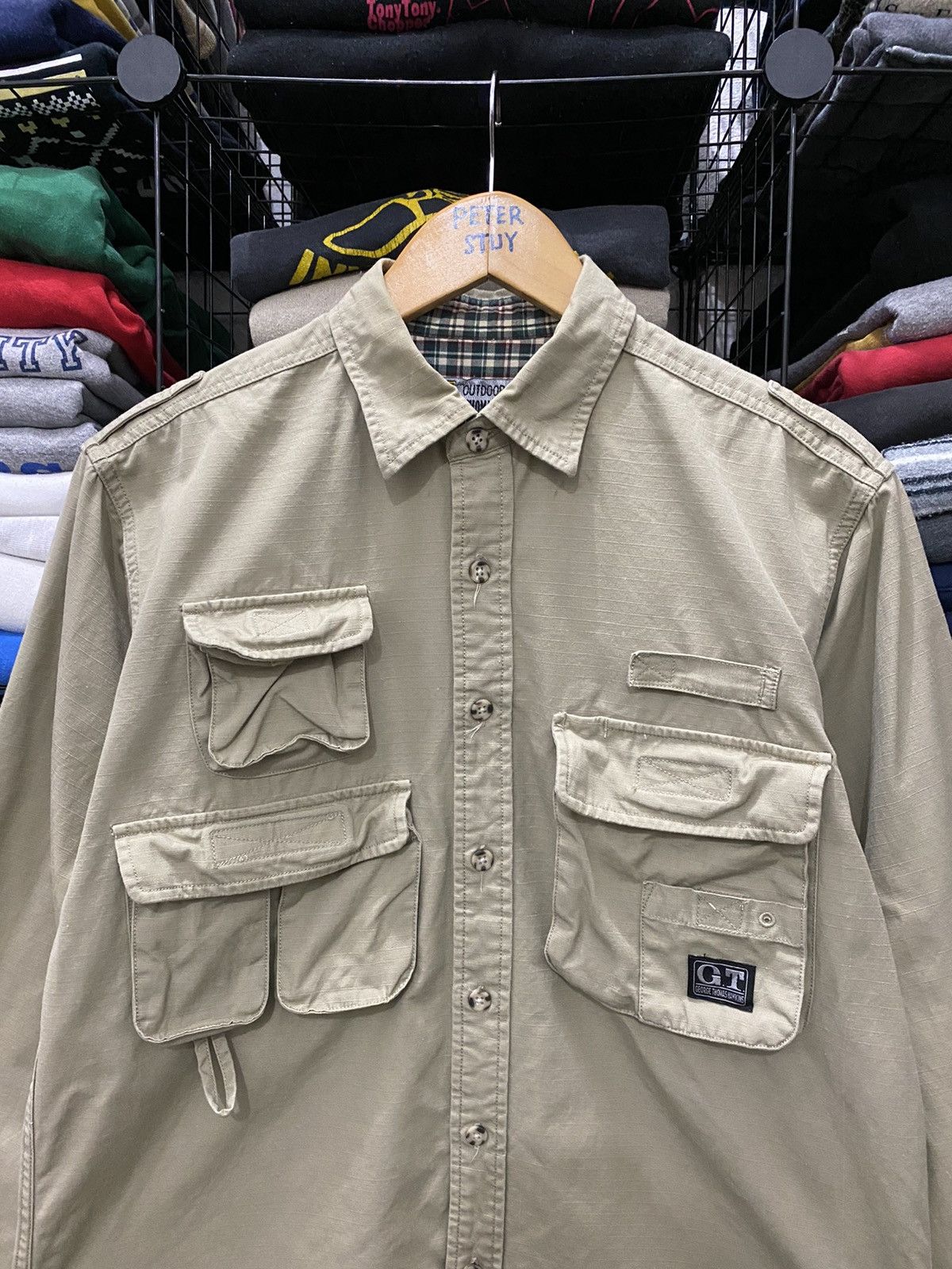 Japanese Brand × Vintage VINTAGE GEORGE THOMAS HAWKINS HUNTING ShHIRT Size US M / EU 48-50 / 2 - 3 Thumbnail