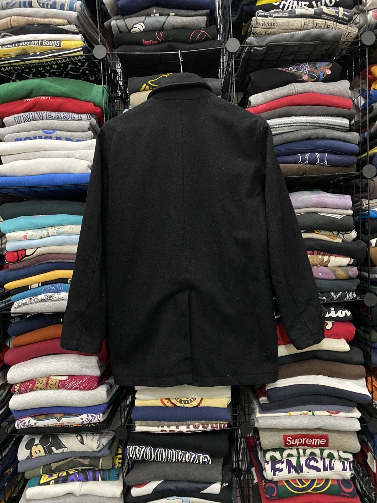 Vanquish VANQUISH BLACK WOOL MAN’S JACKET Size US S / EU 44-46 / 1 - 4 Thumbnail