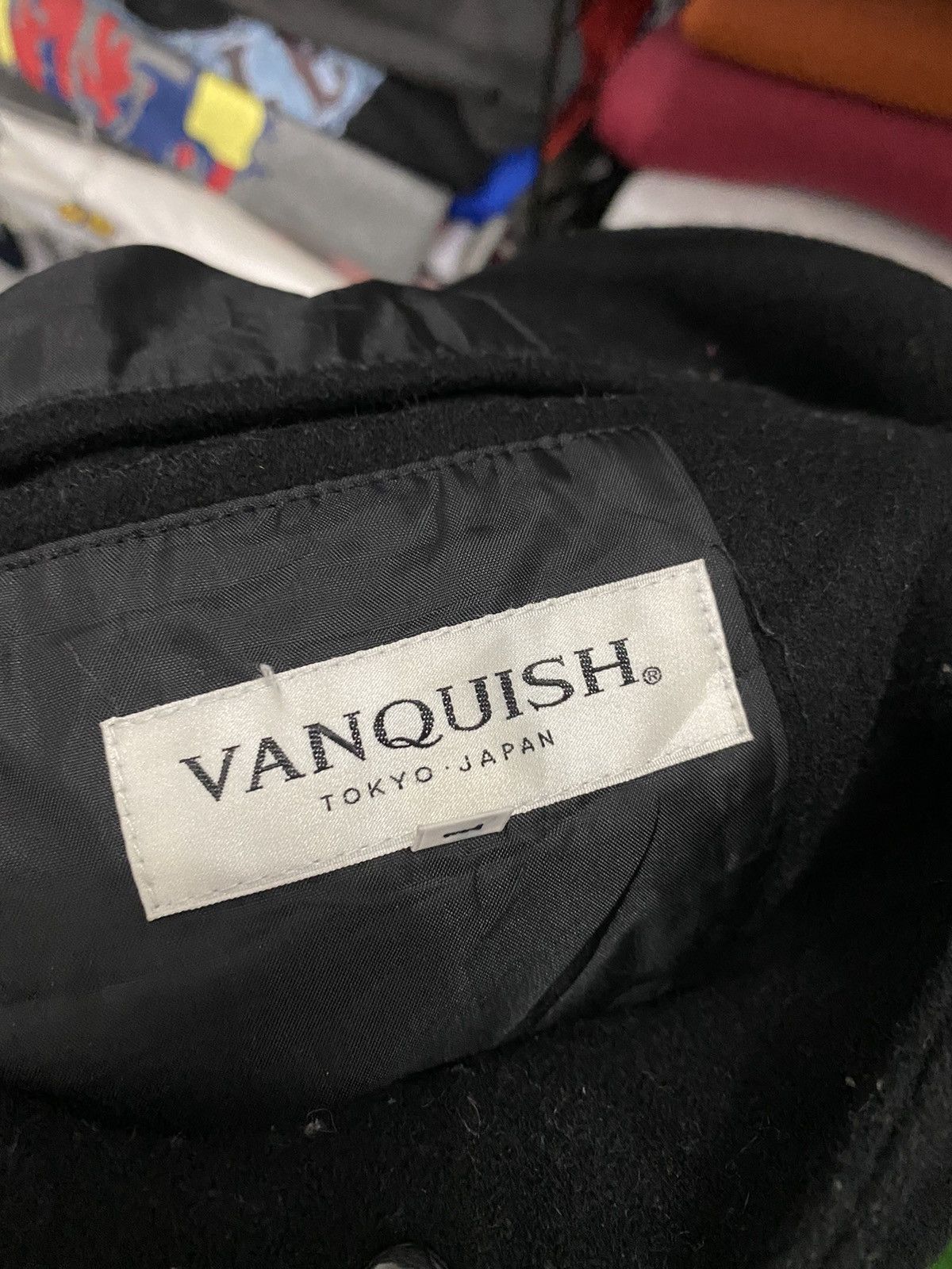 Vanquish VANQUISH BLACK WOOL MAN’S JACKET Size US S / EU 44-46 / 1 - 8 Thumbnail