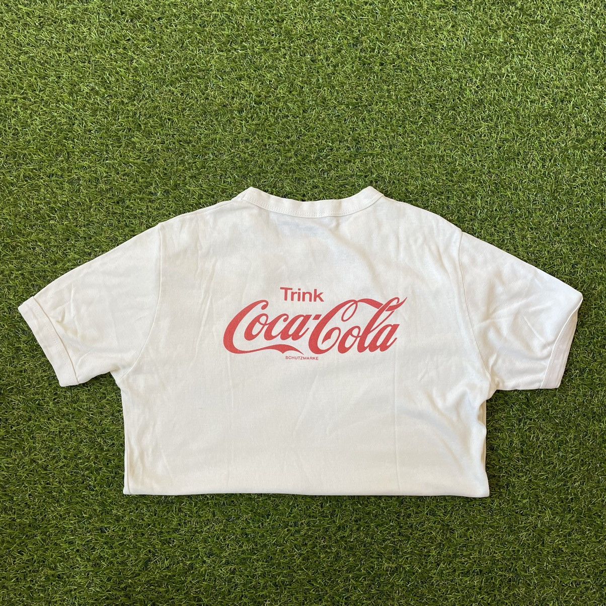 Vintage Vintage Y2K Coca Cola Graphic Tee Sun Faded Streetwear M Size US M / EU 48-50 / 2 - 2 Thumbnail