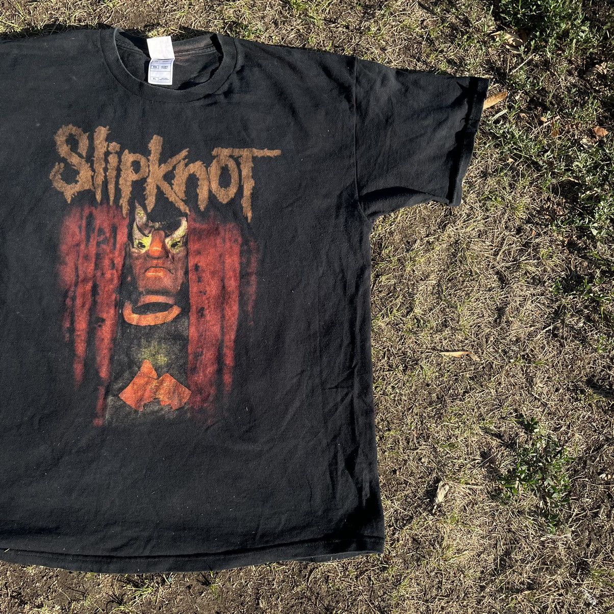 Vintage Vintage 90s Slipknot Band Tee Sun Faded Graphic Grunge XL Size US XL / EU 56 / 4 - 2 Thumbnail