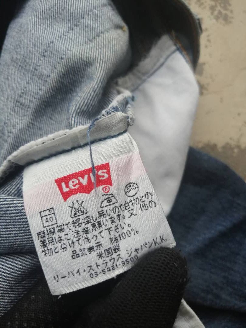 Levi's 90s Vintage Light Wash Levi’s 501 Distressed Denim 30x32 Size US 30 / EU 46 - 9 Thumbnail