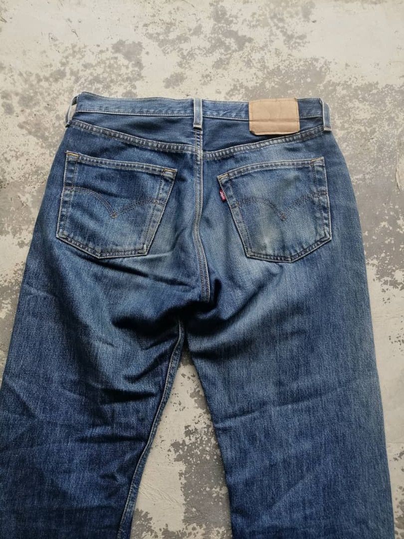 Levi's 90s Vintage Light Wash Levi’s 501 Distressed Denim 30x32 Size US 30 / EU 46 - 11 Thumbnail