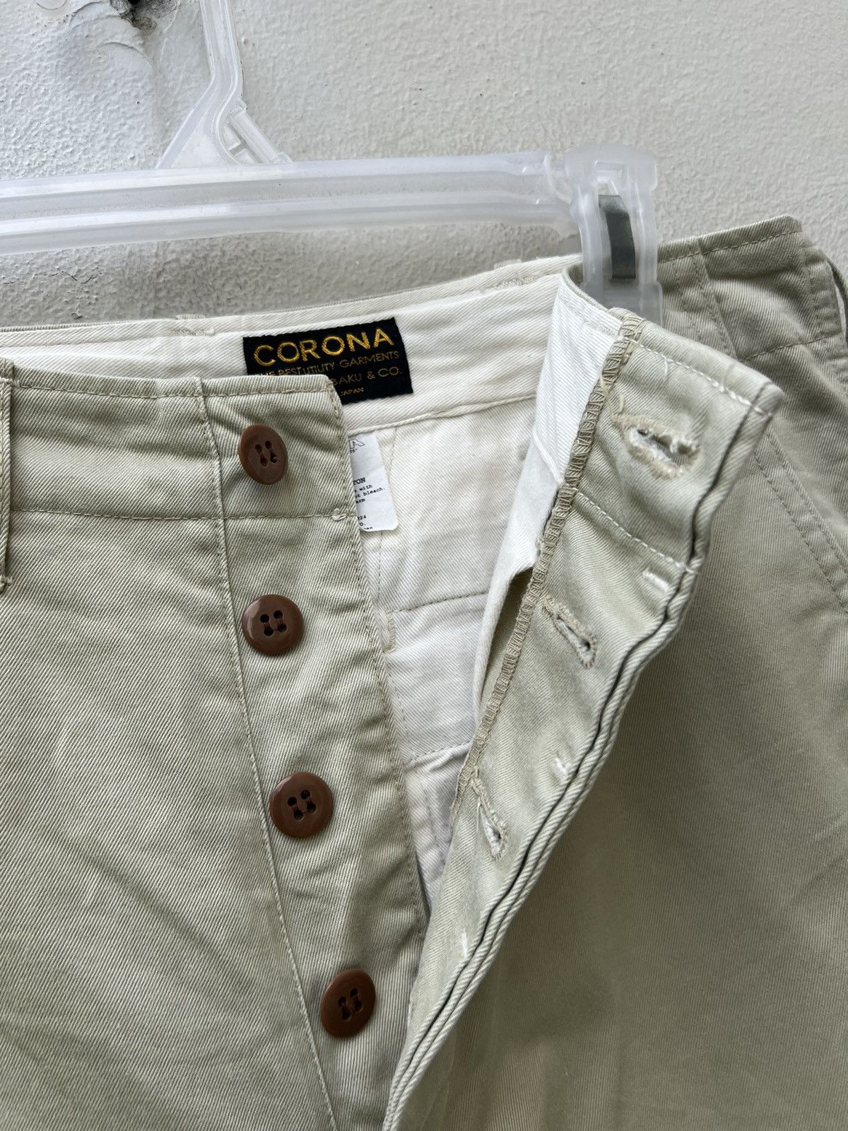 Other Corona japan Khaki Military Chinos Trouser Pant Size US 30 / EU 46 - 8 Thumbnail