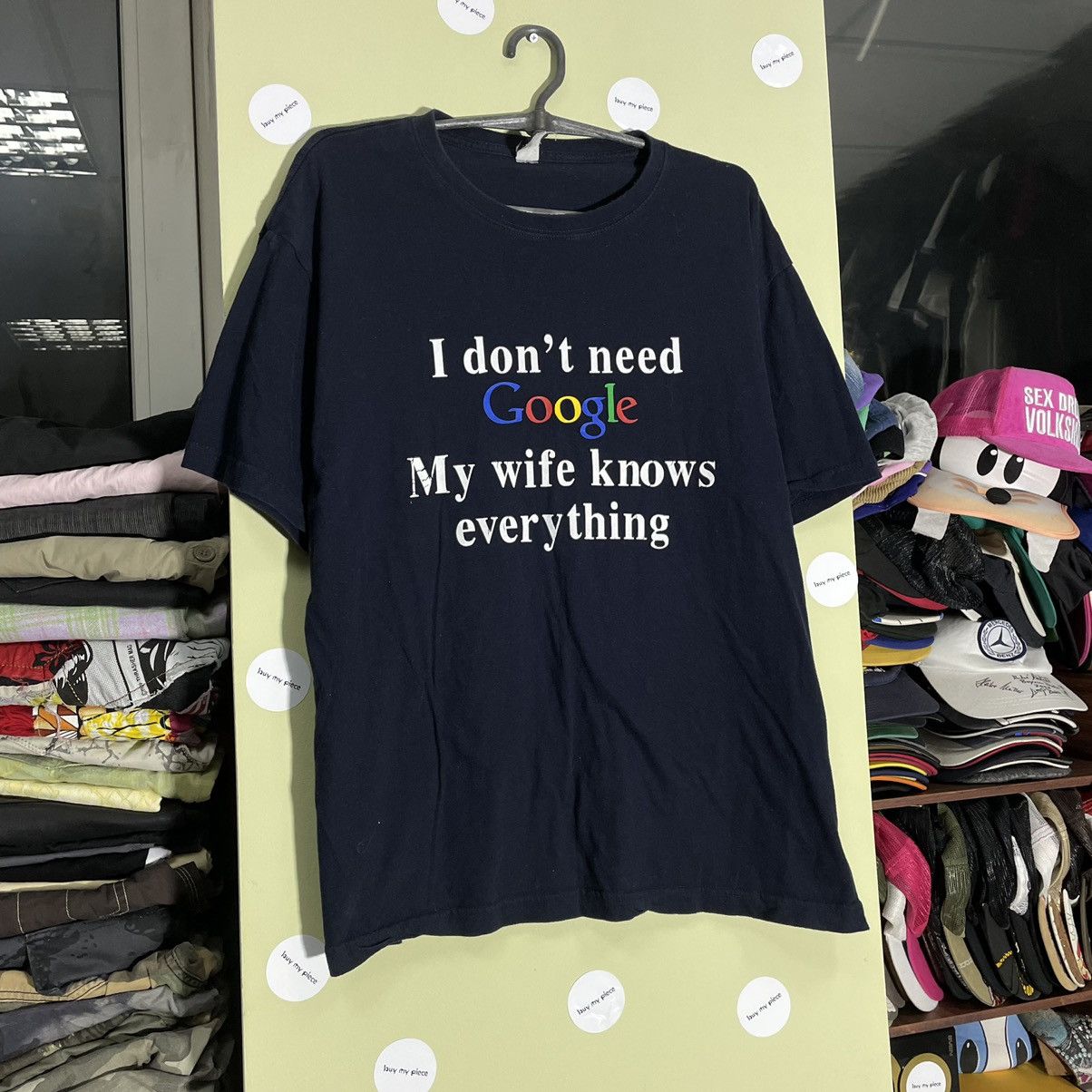 Vintage Vintage Y2K Graphic Tee Humor Streetwear Black Single Stitch Size US L / EU 52-54 / 3 - 4 Thumbnail