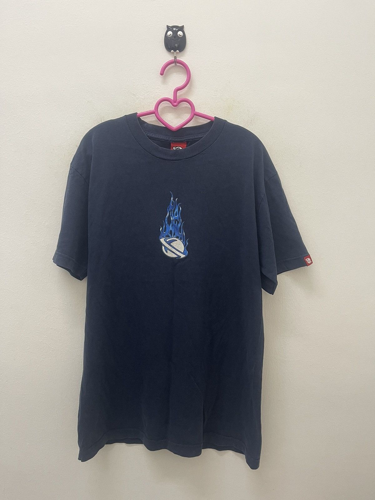 Lost Enterprises Rare Vintage LOST ENTERPRISES Flame Spell Out Big Logo Size US M / EU 48-50 / 2 - 2 Thumbnail