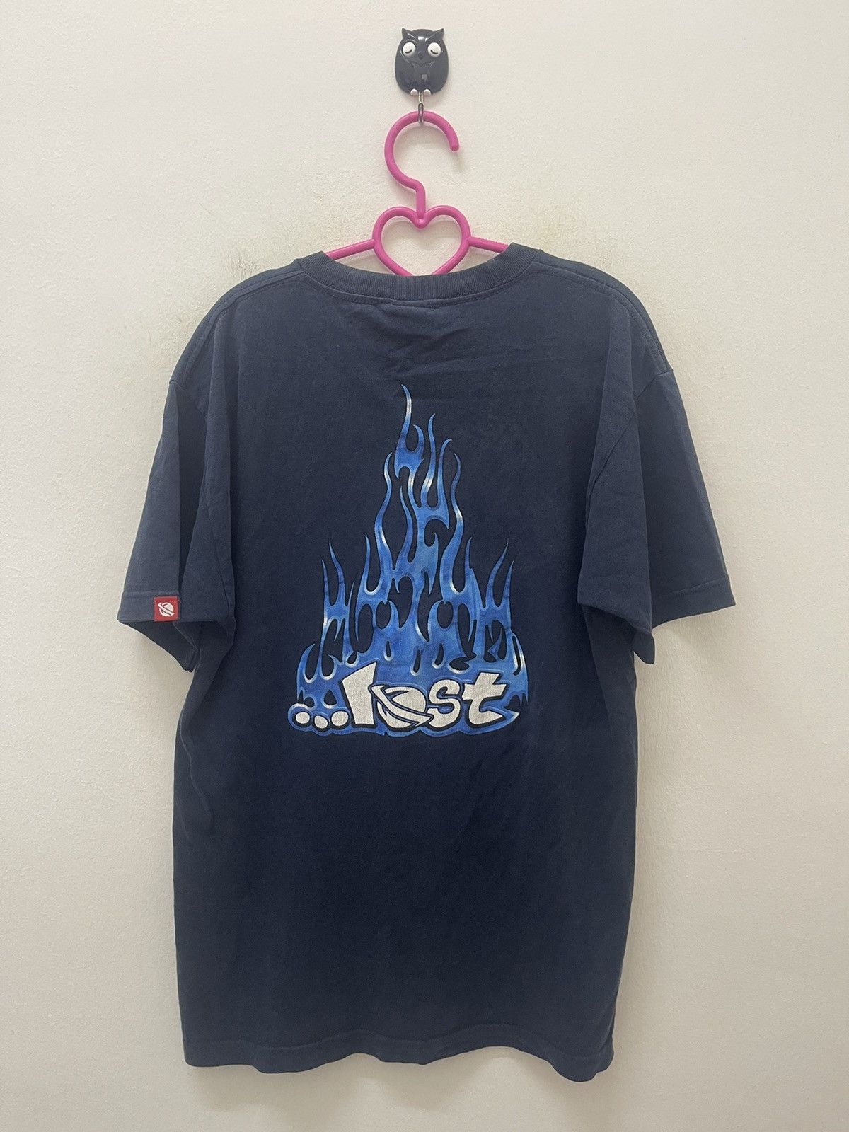 Lost Enterprises Rare Vintage LOST ENTERPRISES Flame Spell Out Big Logo Size US M / EU 48-50 / 2 - 1 Thumbnail
