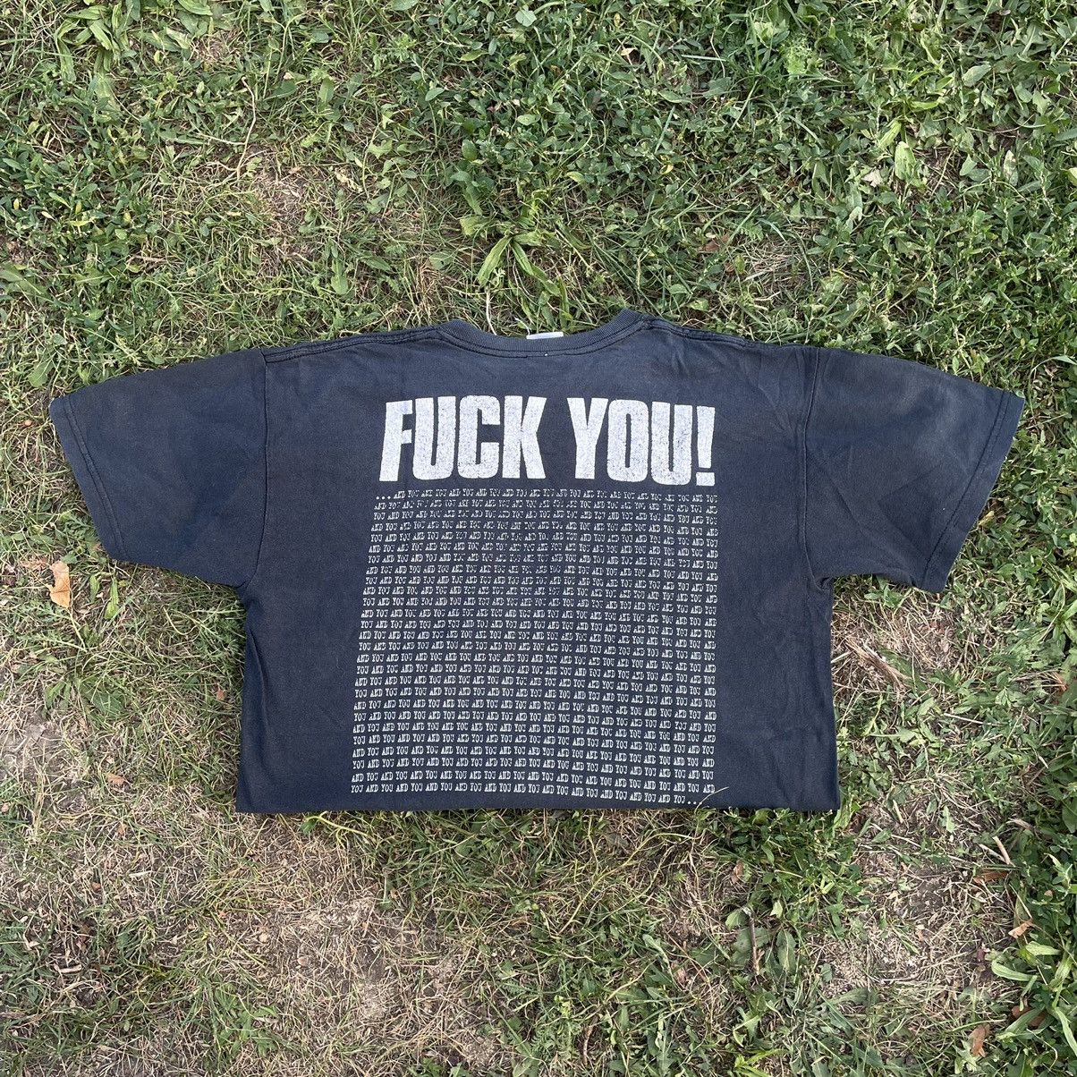 Vintage Vintage Y2K Graphic Tee All Over Print Punk Streetwear M Size US M / EU 48-50 / 2 - 2 Thumbnail