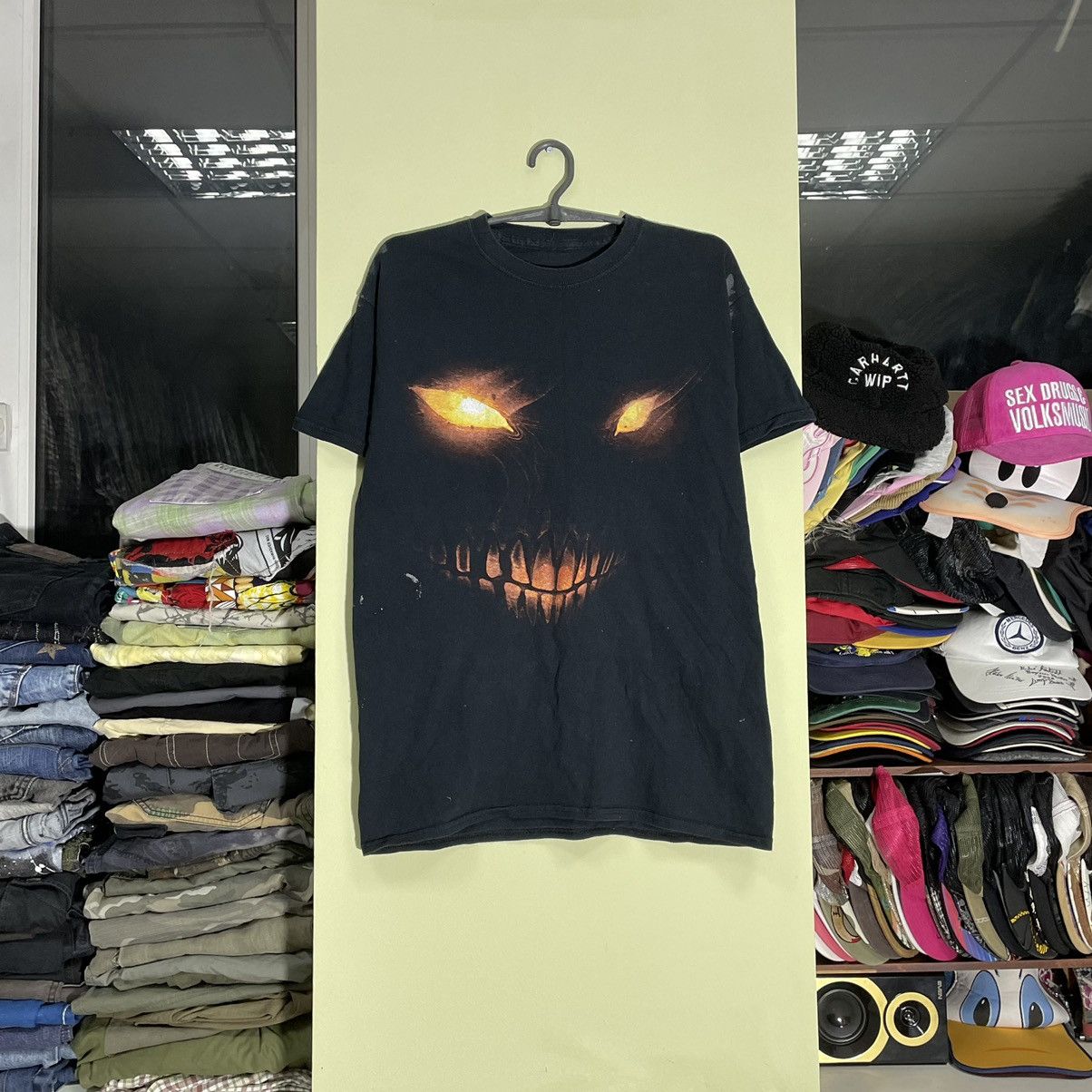 Vintage Vintage Y2K Graphic Tee Horror Skull Dark Gothic Grunge L Size US L / EU 52-54 / 3 - 2 Thumbnail