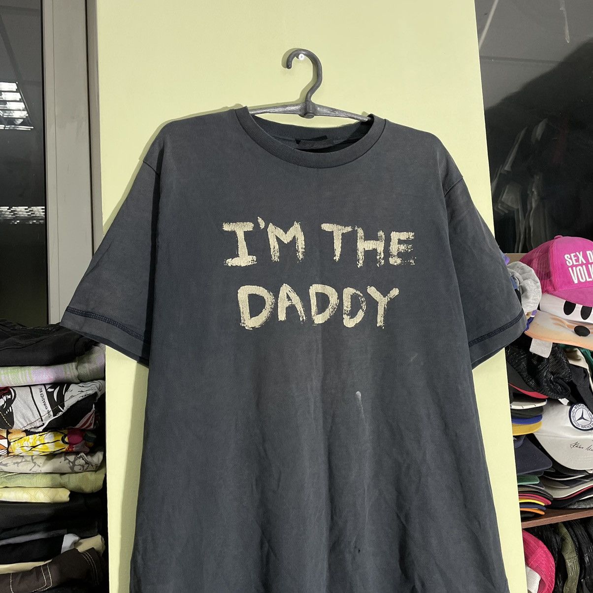 Vintage Vintage 90s Faded Graphic Tee Daddy Humor Oversized Grunge X Size US XL / EU 56 / 4 - 4 Thumbnail