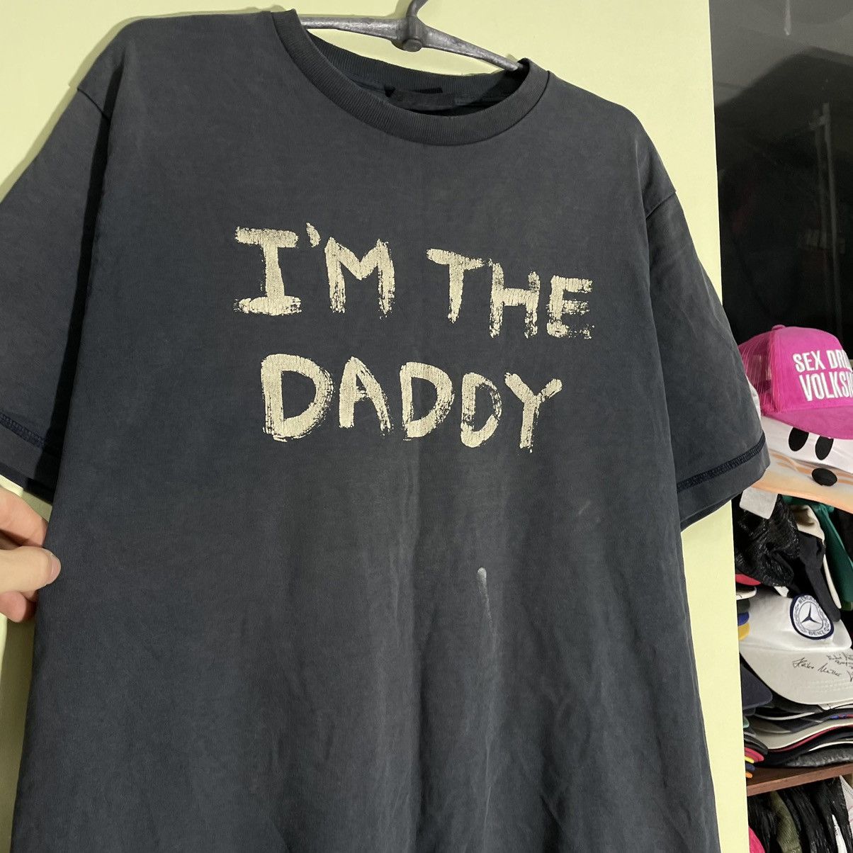 Vintage Vintage 90s Faded Graphic Tee Daddy Humor Oversized Grunge X Size US XL / EU 56 / 4 - 5 Thumbnail