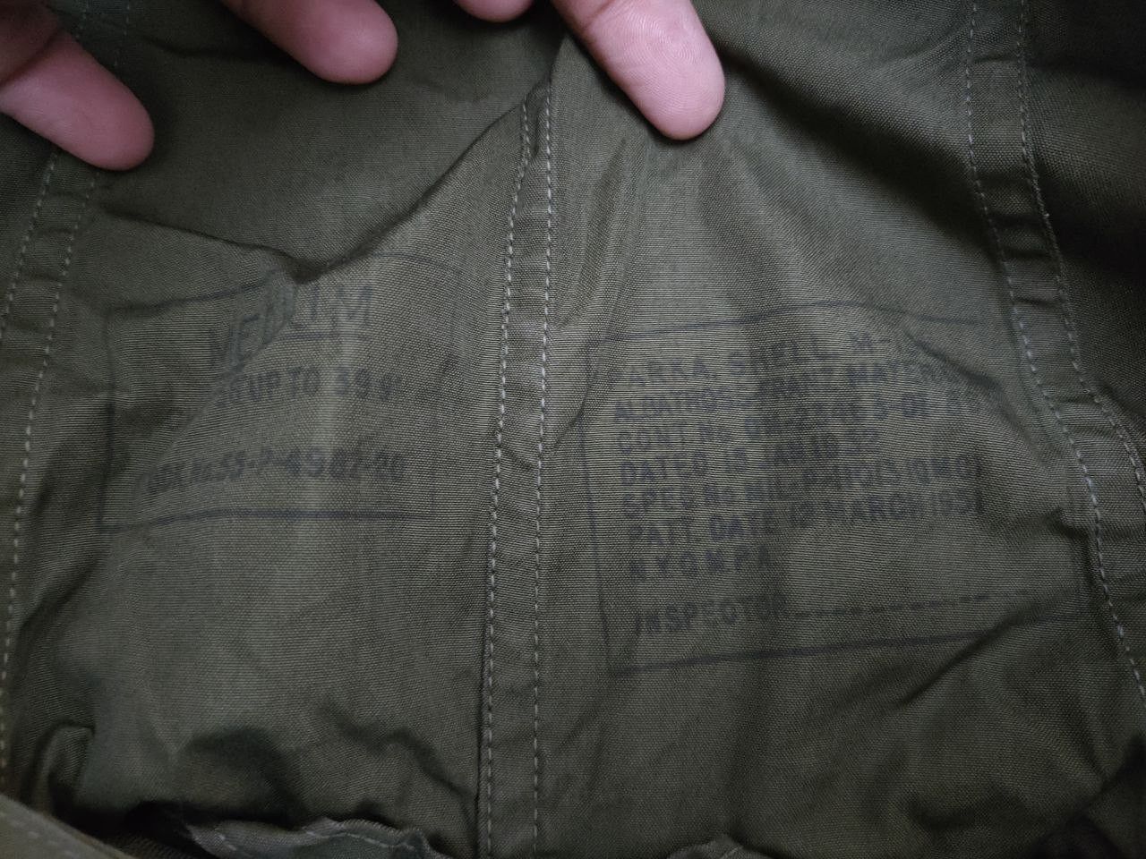 Vintage 50s Oversize US ARMY Military Parka Size US M / EU 48-50 / 2 - 5 Thumbnail