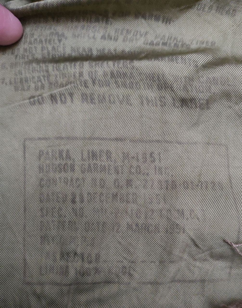 Vintage 50s Oversize US ARMY Military Parka Size US M / EU 48-50 / 2 - 7 Thumbnail