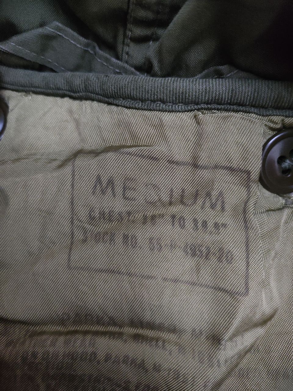 Vintage 50s Oversize US ARMY Military Parka Size US M / EU 48-50 / 2 - 6 Thumbnail