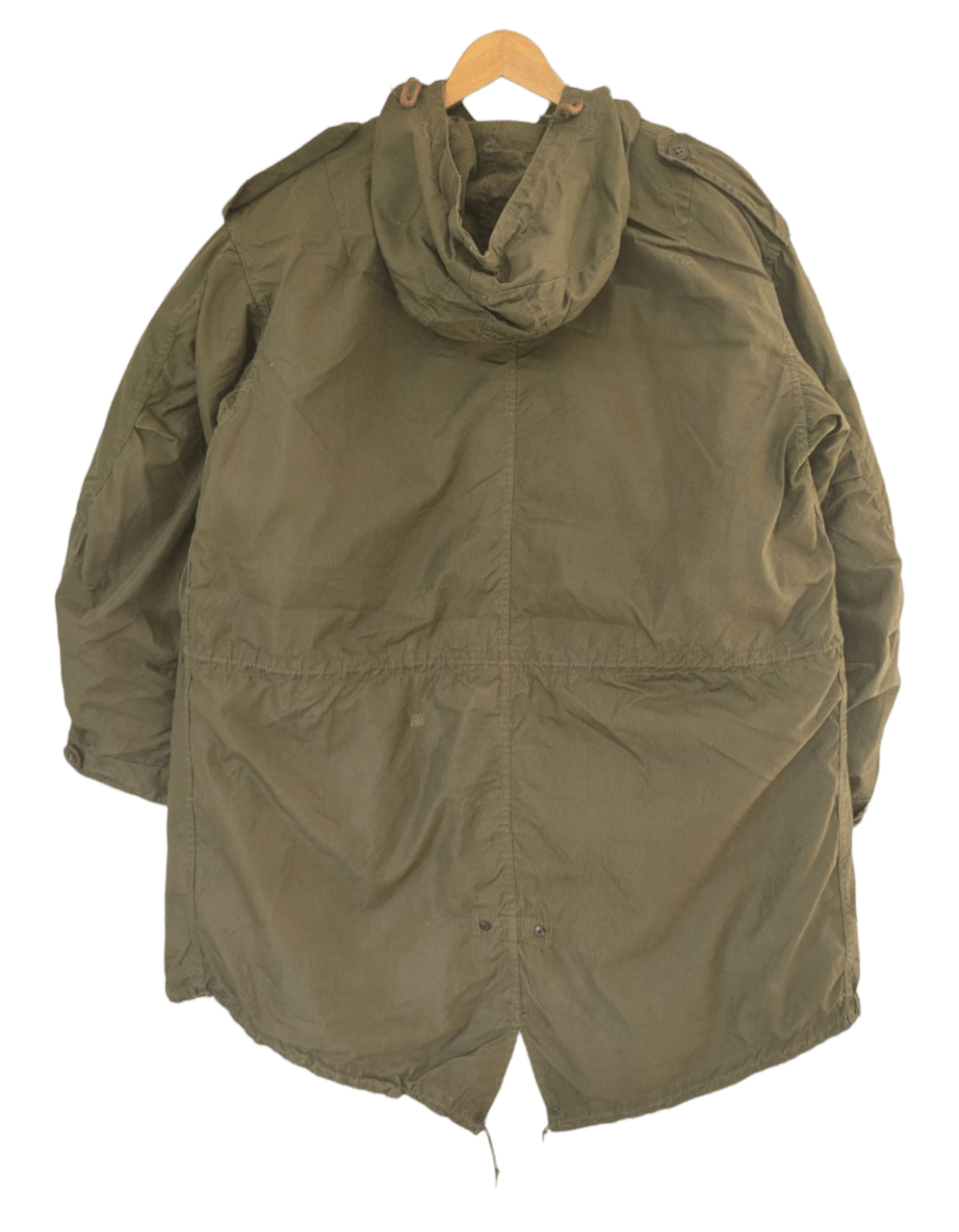 Vintage 50s Oversize US ARMY Military Parka Size US M / EU 48-50 / 2 - 2 Thumbnail