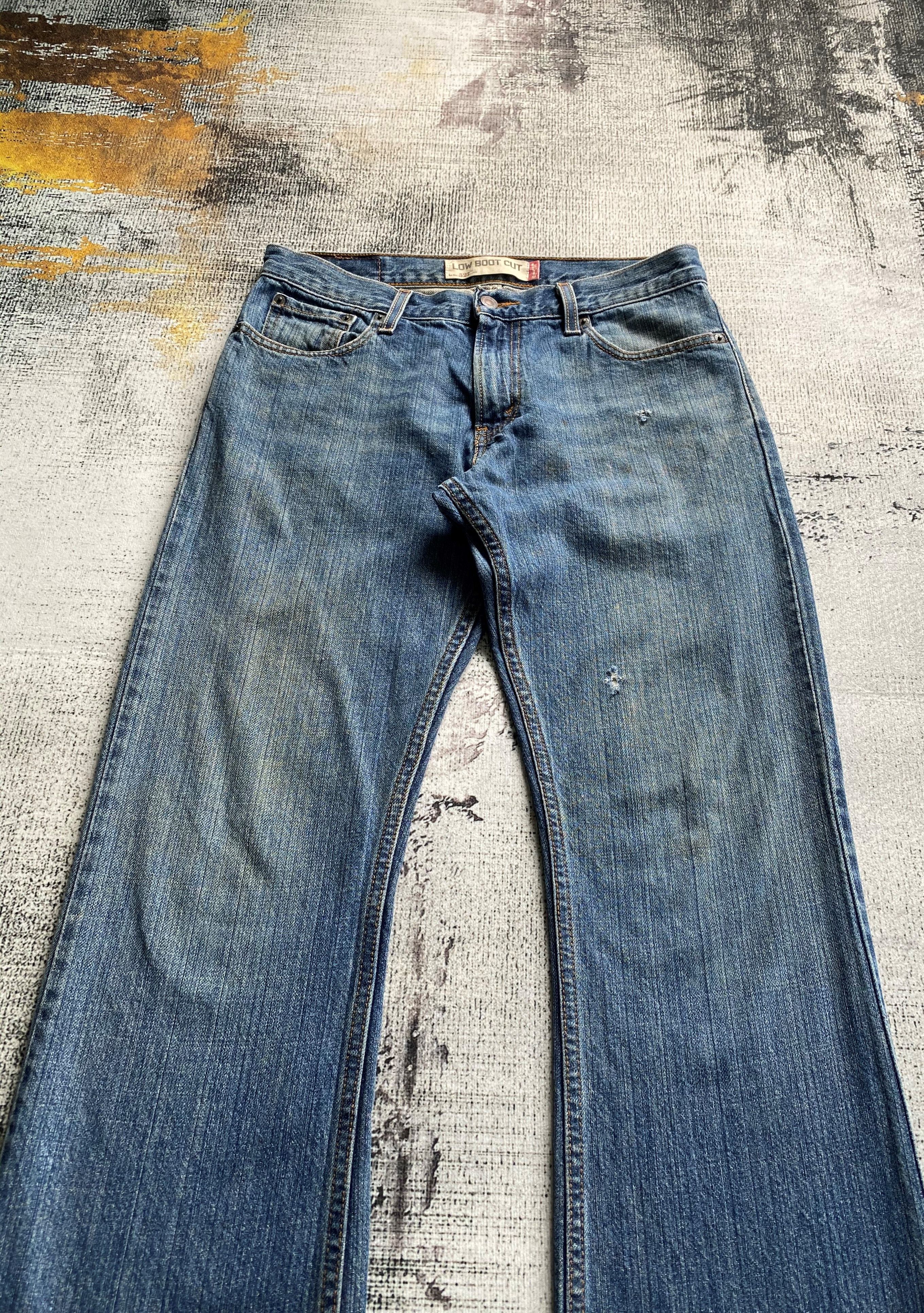 Levi's Blue Wash Levi's 527 Flare Bootcut Jeans Size US 30 / EU 46 - 3 Thumbnail