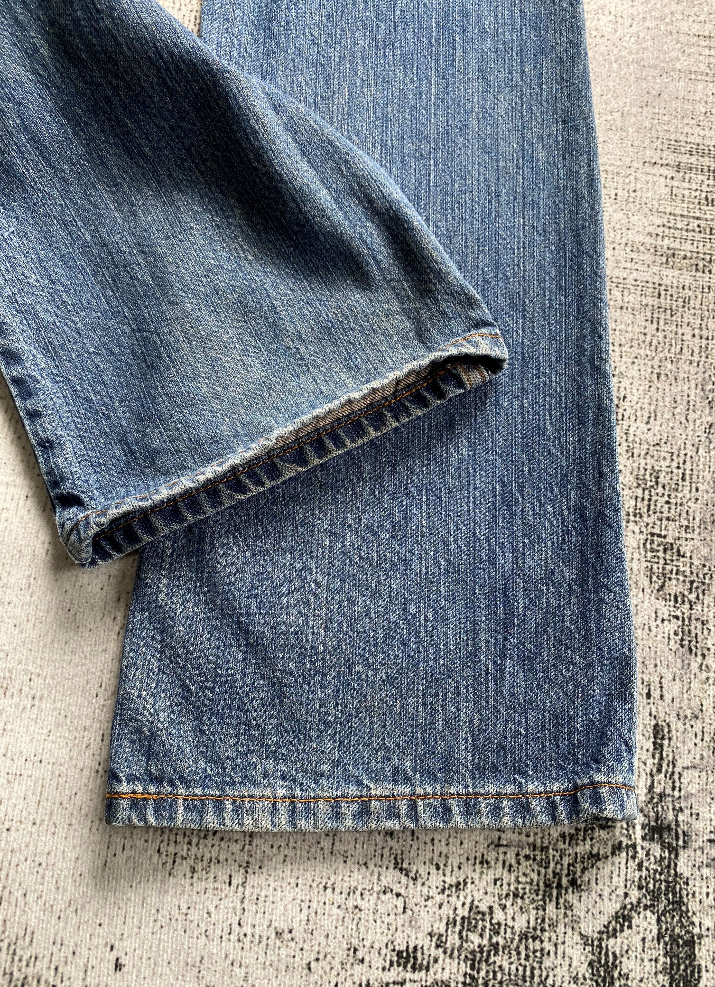 Levi's Blue Wash Levi's 527 Flare Bootcut Jeans Size US 30 / EU 46 - 16 Thumbnail
