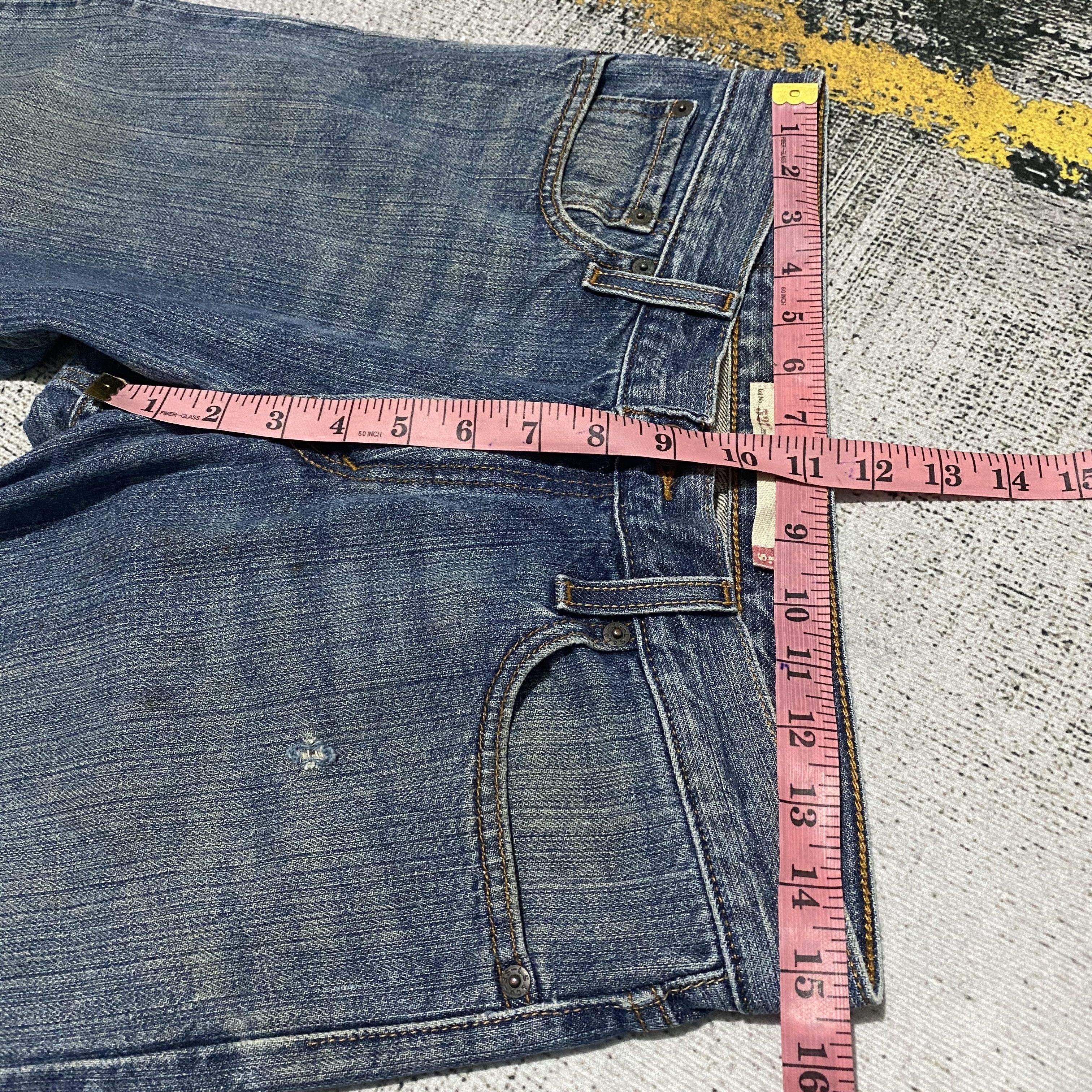 Levi's Blue Wash Levi's 527 Flare Bootcut Jeans Size US 30 / EU 46 - 17 Thumbnail