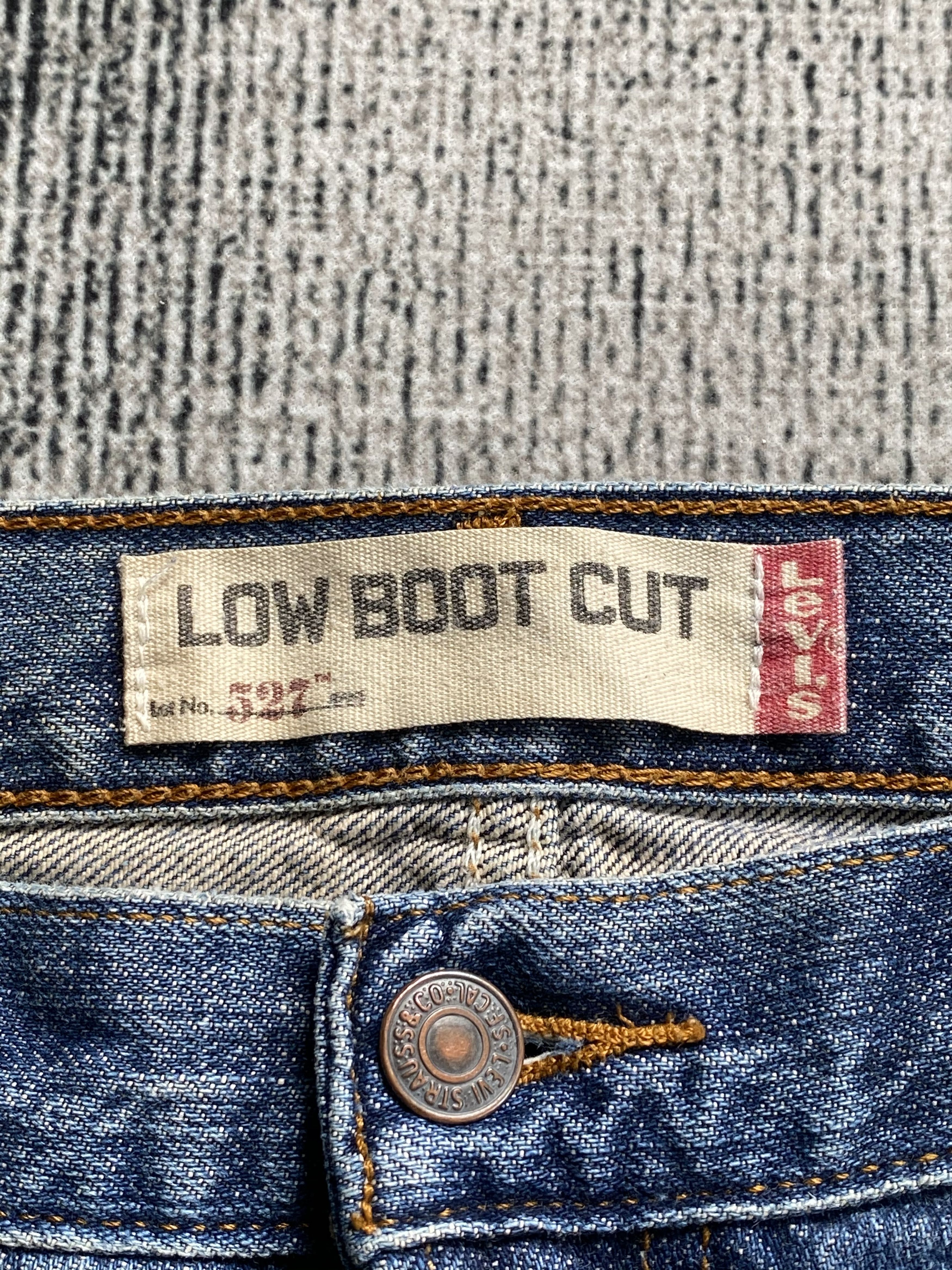 Levi's Blue Wash Levi's 527 Flare Bootcut Jeans Size US 30 / EU 46 - 7 Thumbnail