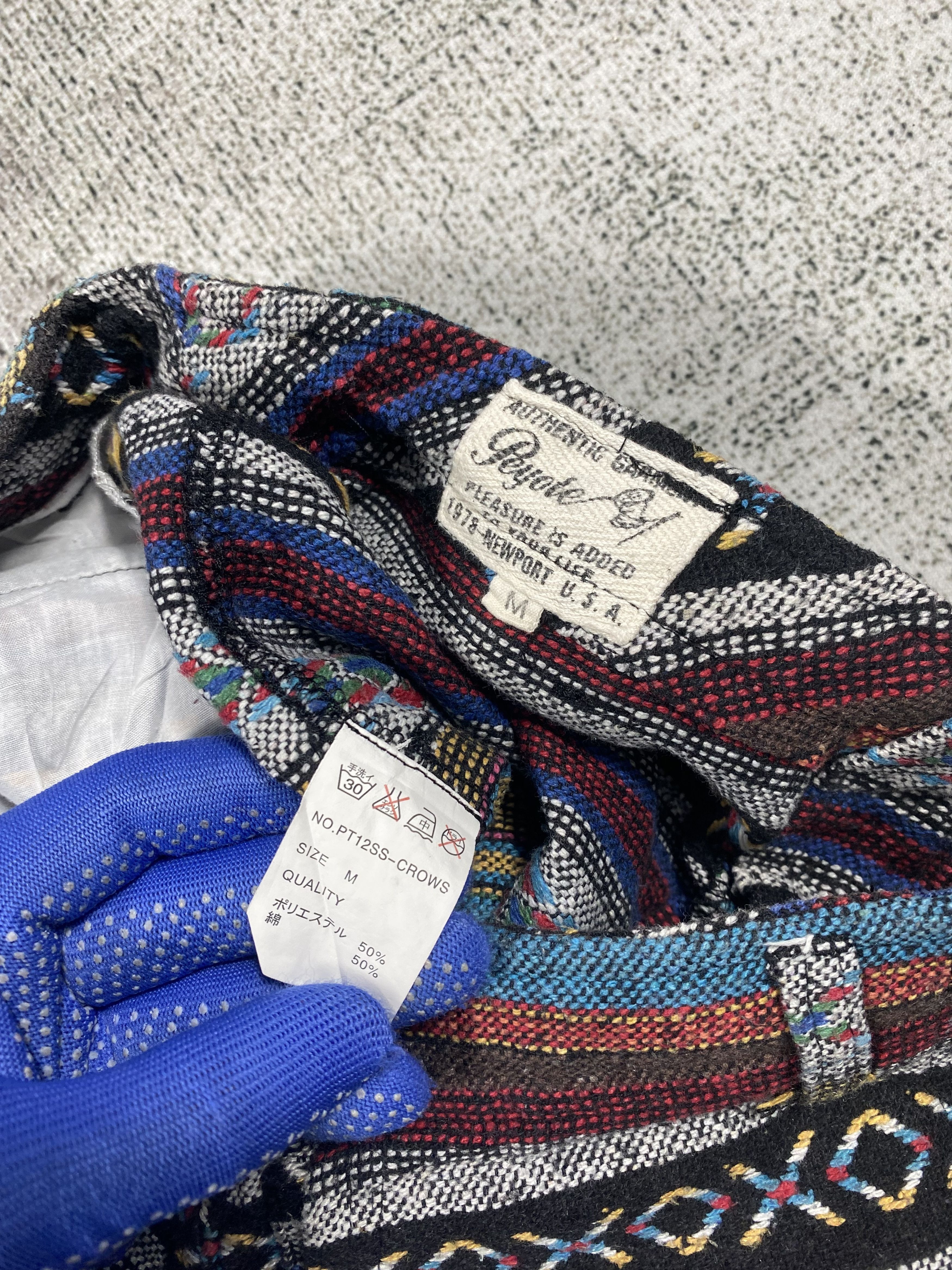 Japanese Brand × Vintage Vintage Native Navajo Aztec Design Pants Size US 30 / EU 46 - 4 Thumbnail