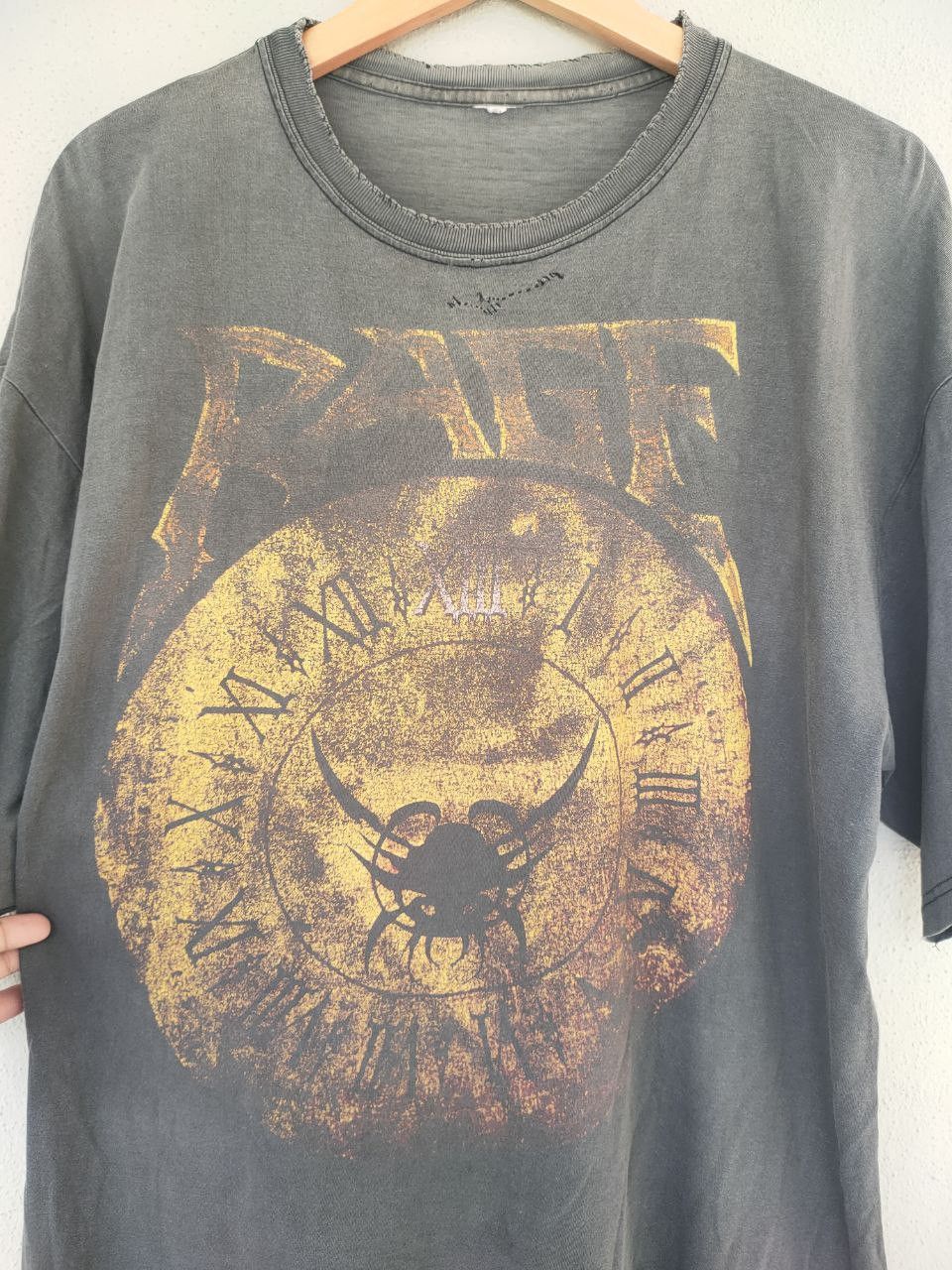 Vintage Vintage Rage Germany Heavy Metal Band T Size US L / EU 52-54 / 3 - 3 Thumbnail