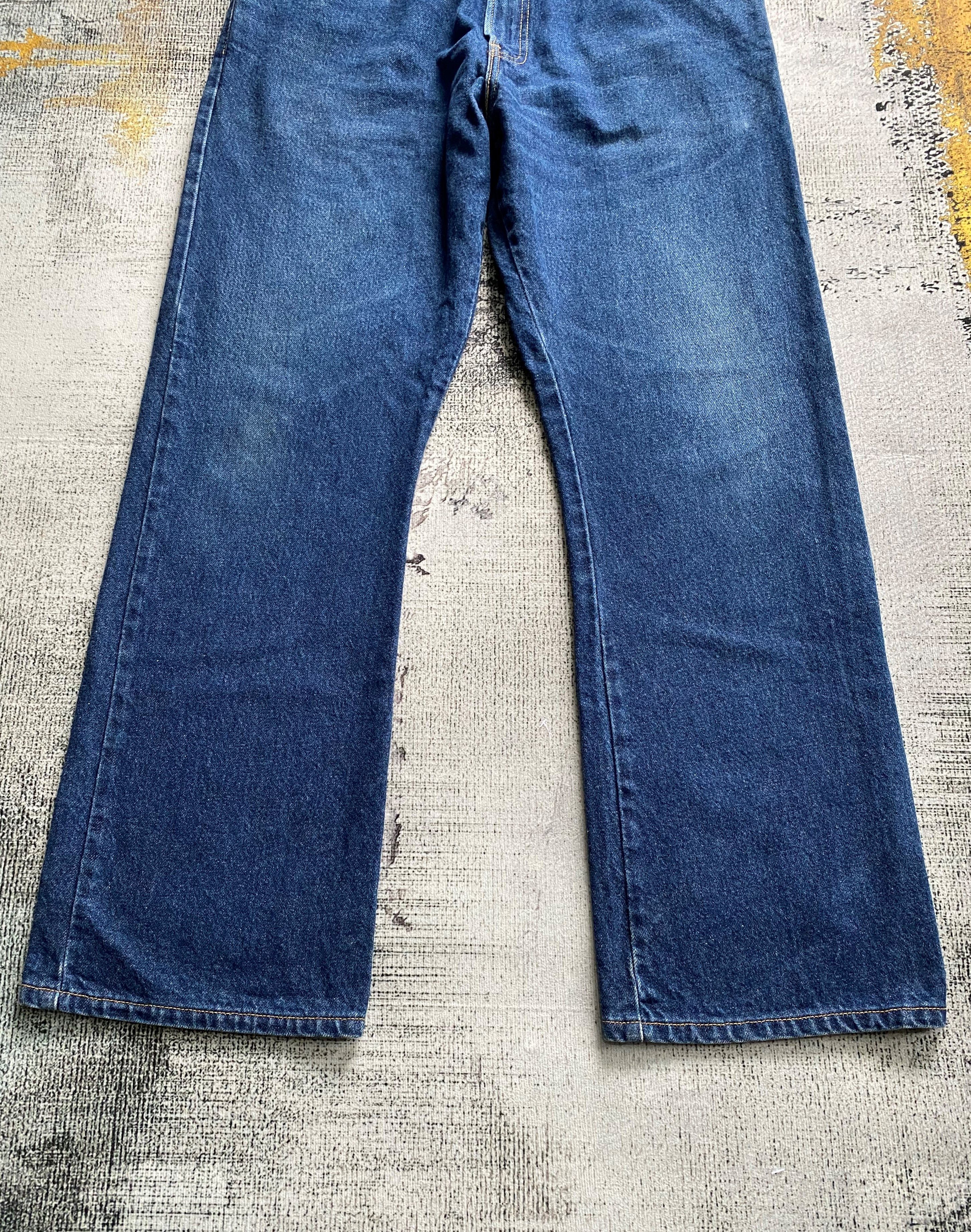 Levi's Denim Washed Vintage Levi's 517 Flare Bootcut Jeans Size US 36 / EU 52 - 4 Thumbnail