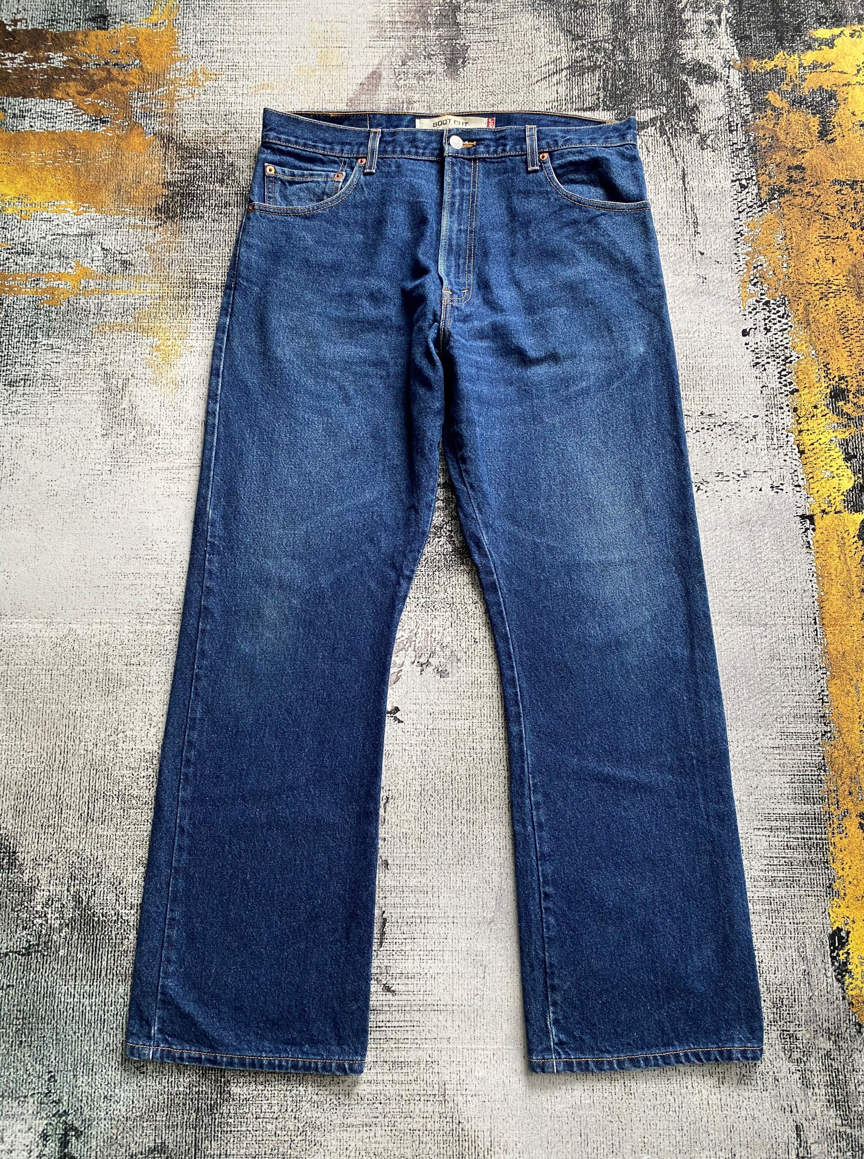 Levi's Denim Washed Vintage Levi's 517 Flare Bootcut Jeans Size US 36 / EU 52 - 1 Thumbnail