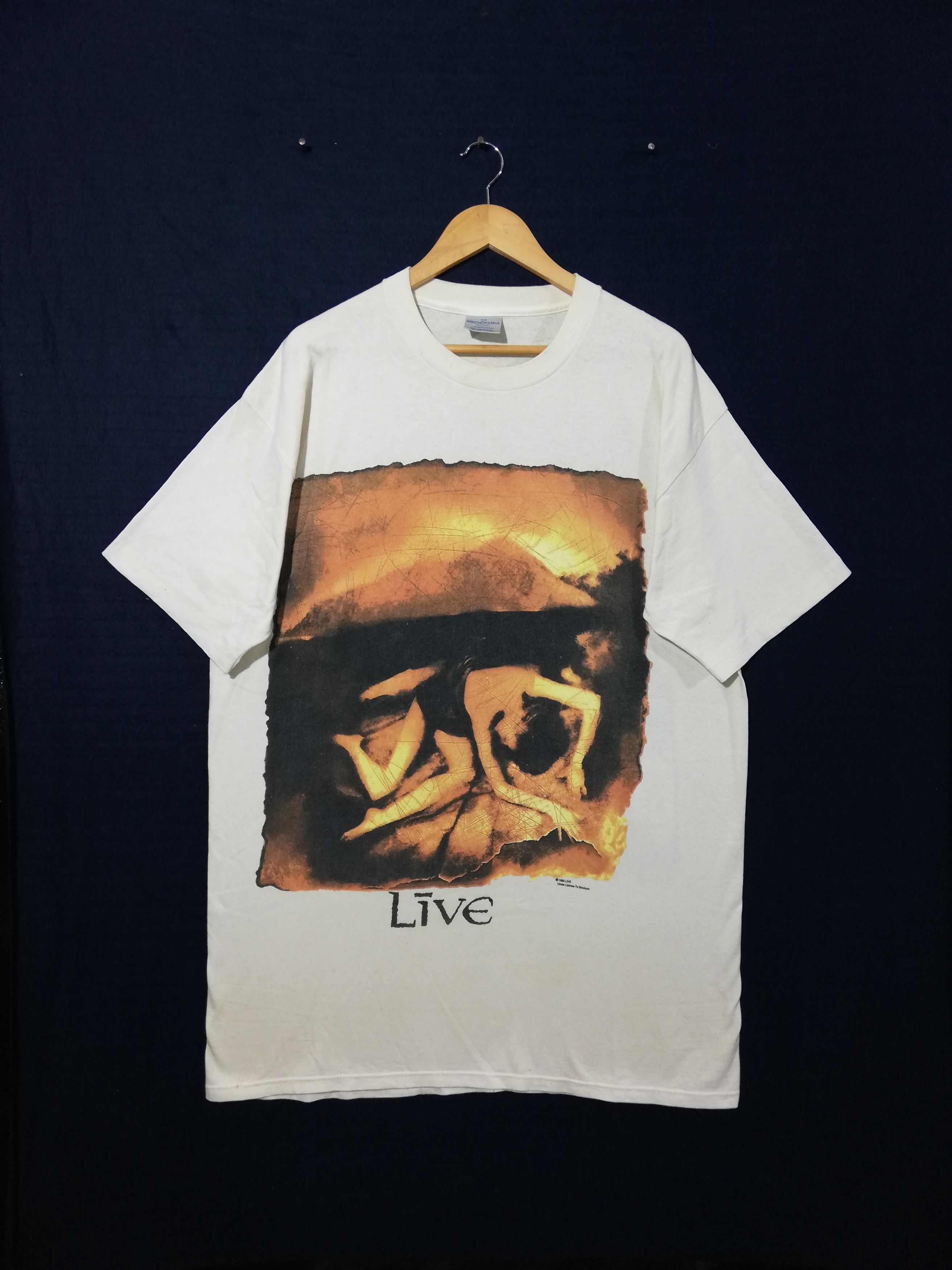 Band Tees × Vintage Vintage 90's Live Band T-shirt Size US XL / EU 56 / 4 - 1 Thumbnail