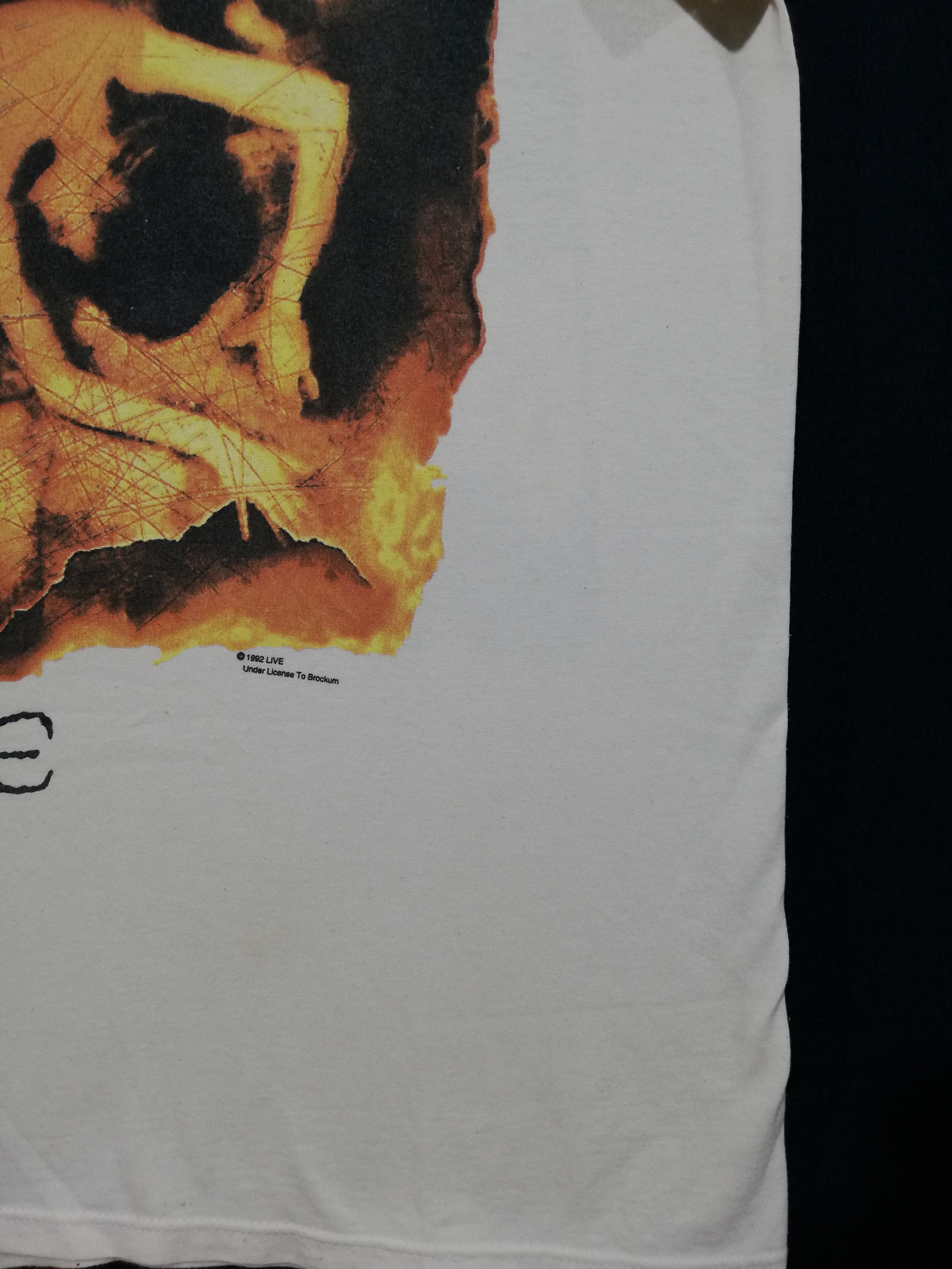 Band Tees × Vintage Vintage 90's Live Band T-shirt Size US XL / EU 56 / 4 - 5 Thumbnail