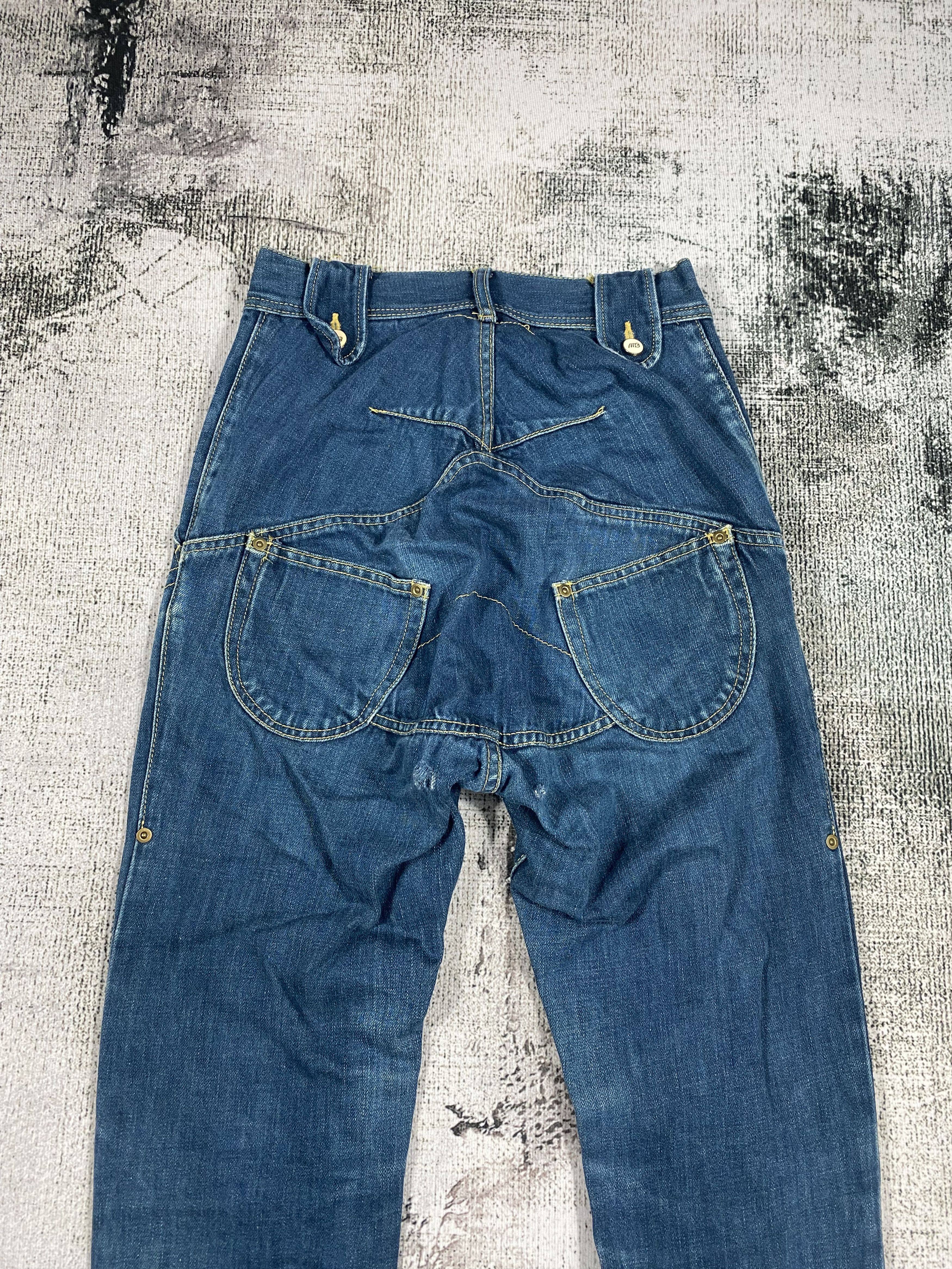 If Six Was Nine × Issey Miyake × mercibeaucoup Merchibeaucoup Issey Miyake Fashion Denim Size US 27 - 9 Thumbnail