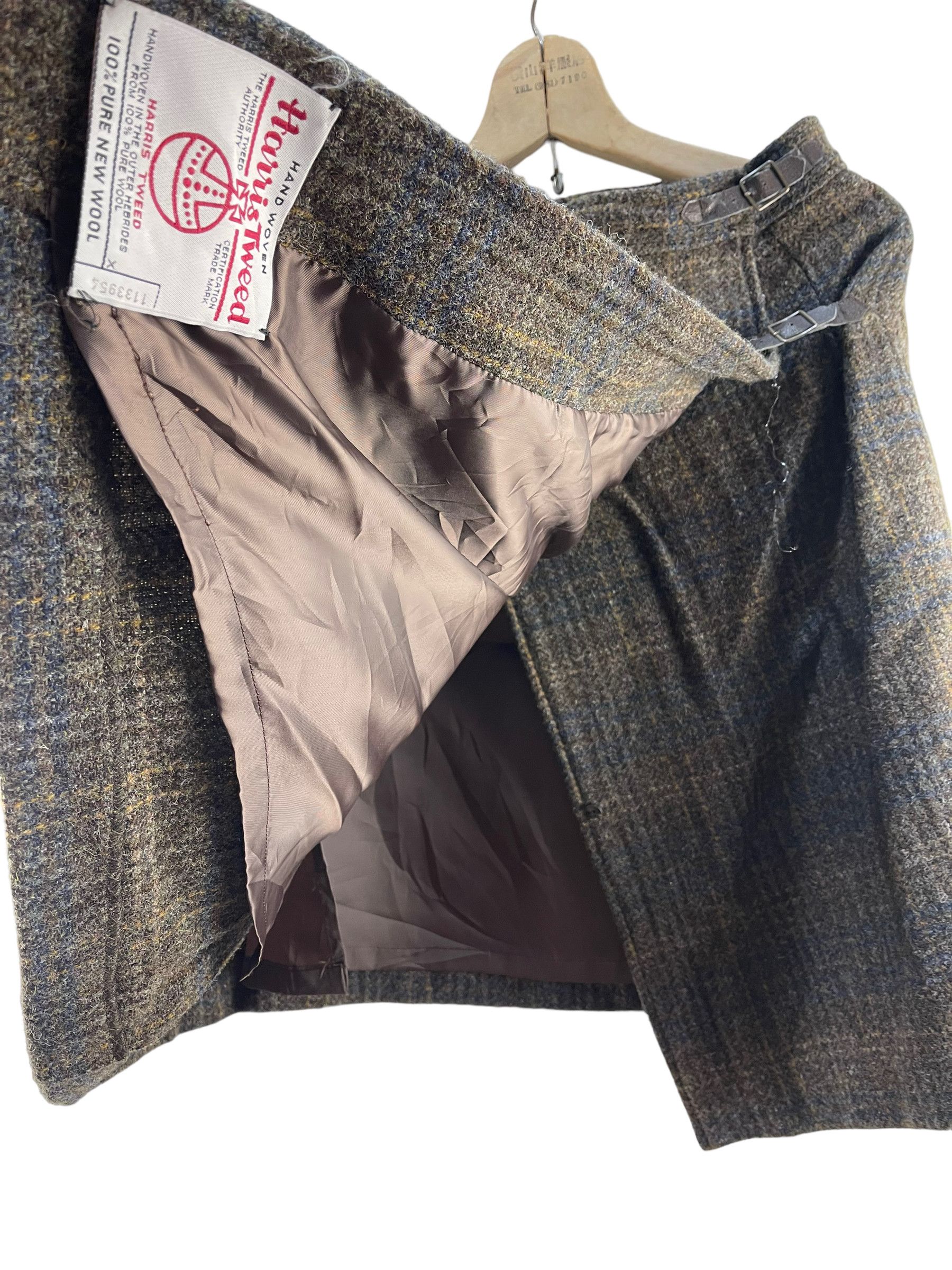 Harris Tweed Harris Tweed Wool Skirt Size US 32 / EU 48 - 12 Thumbnail