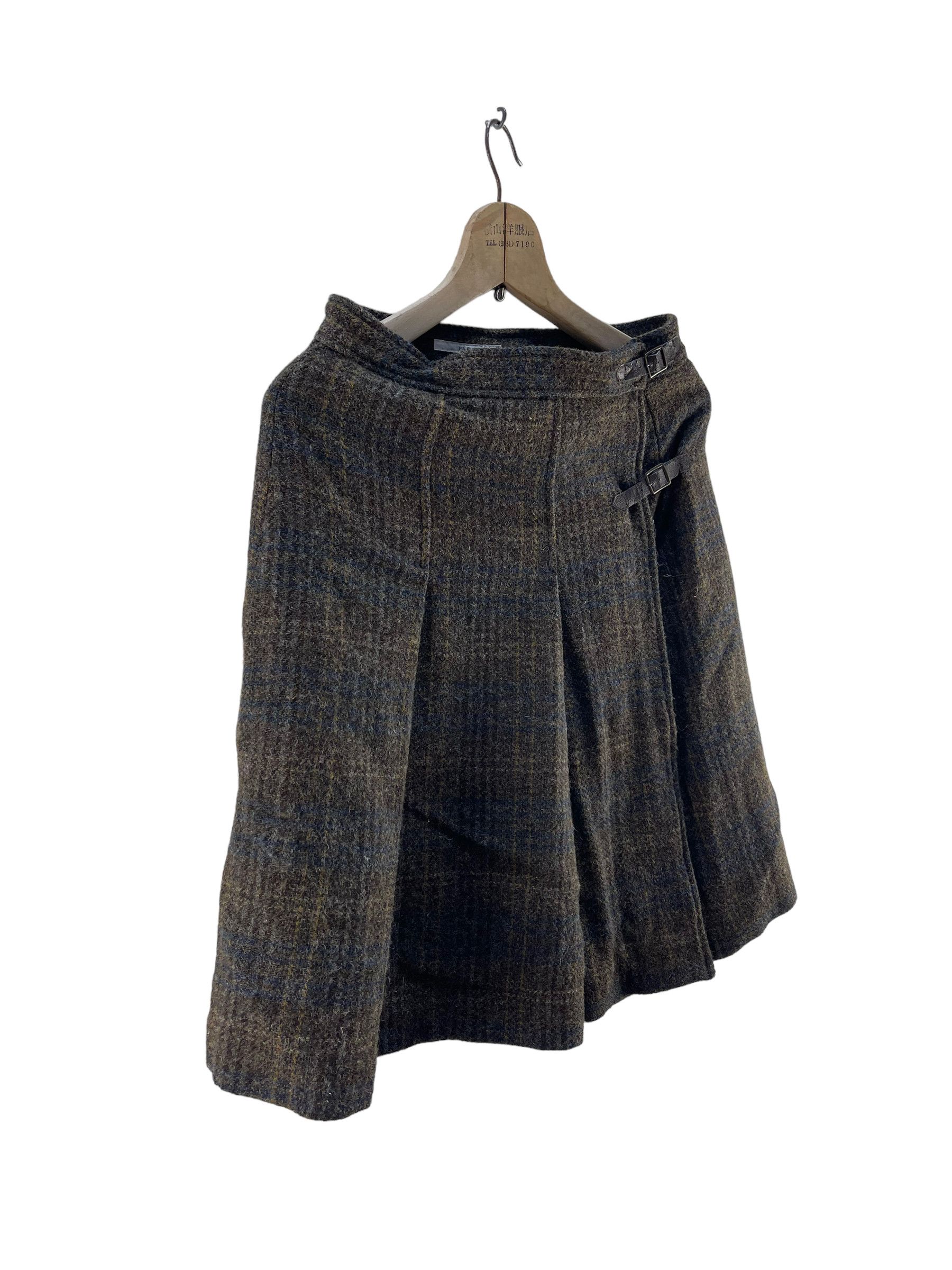Harris Tweed Harris Tweed Wool Skirt Size US 32 / EU 48 - 3 Thumbnail