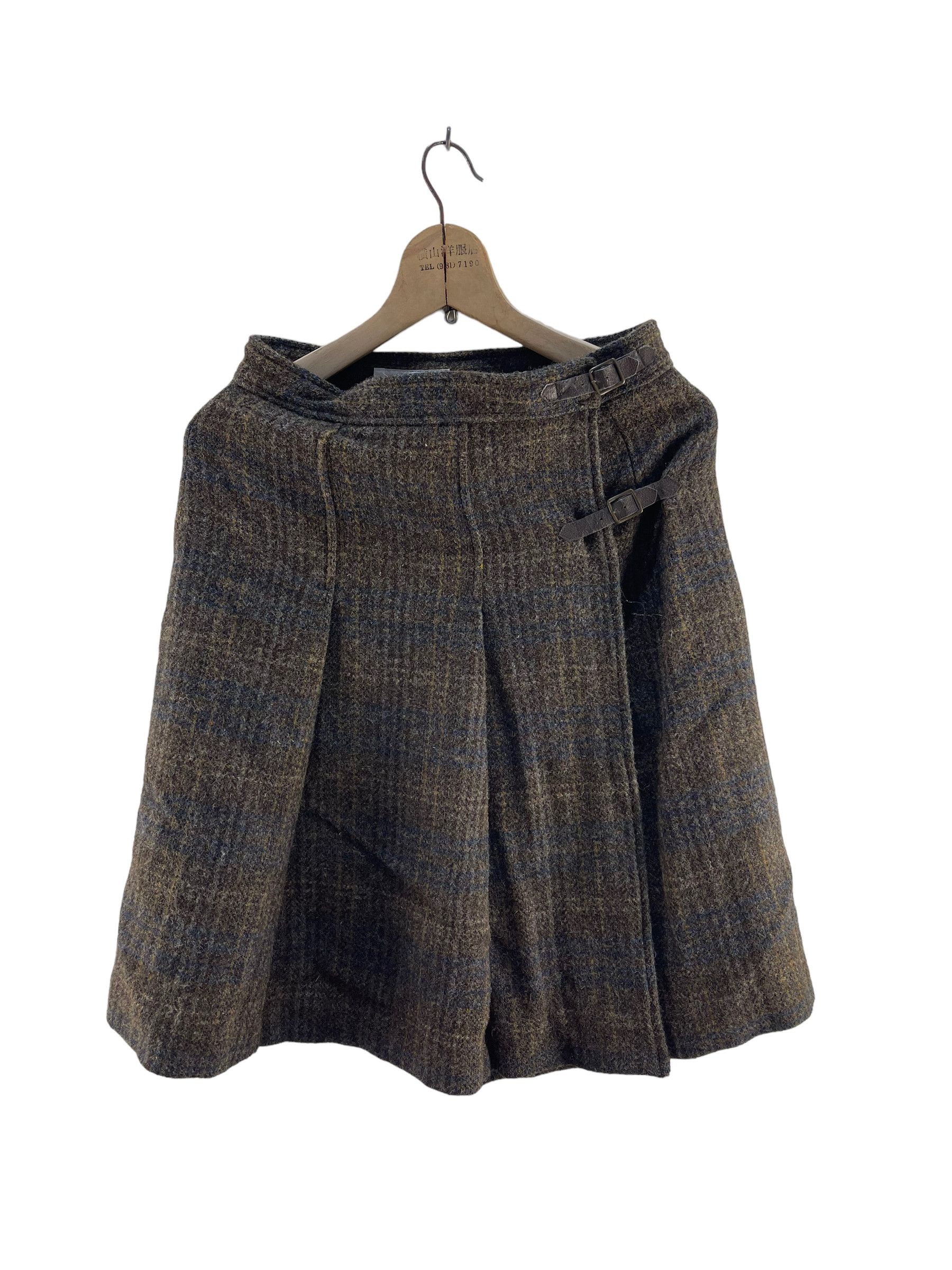Harris Tweed Harris Tweed Wool Skirt Size US 32 / EU 48 - 1 Thumbnail