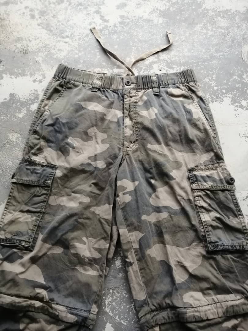 Japanese Brand × Uniqlo Japanese Cargos Parachute Multi Pocket Bondage Tactical Size US 32 / EU 48 - 5 Thumbnail