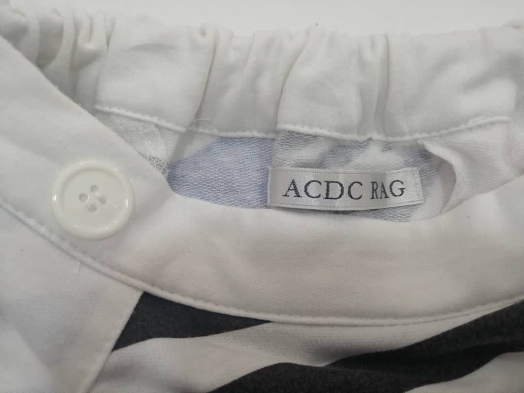 Japanese Brand ACDC RAGS Pants Short Overprint Design Size US 30 / EU 46 - 8 Thumbnail