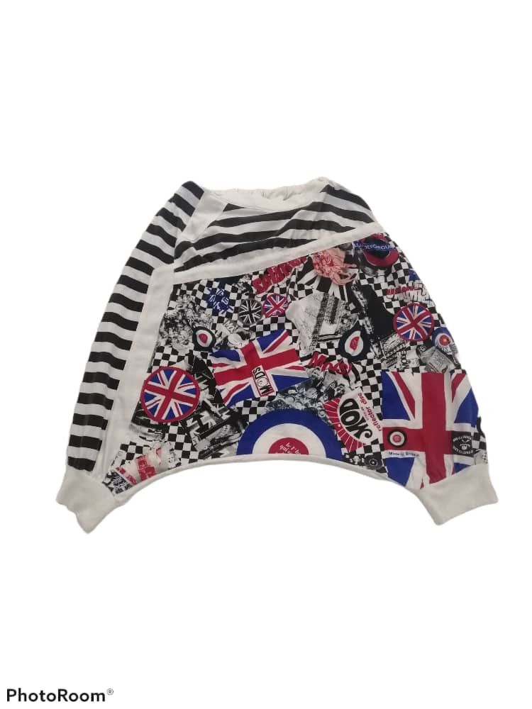 Japanese Brand ACDC RAGS Pants Short Overprint Design Size US 30 / EU 46 - 1 Thumbnail