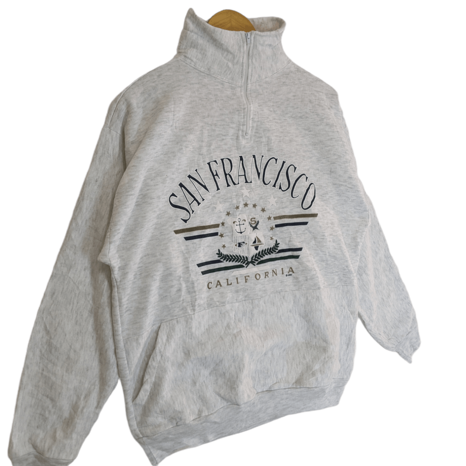 Vintage Vintage 1995 SAN FRASCISCO California Jumper Sweatshirt Size US M / EU 48-50 / 2 - 3 Thumbnail