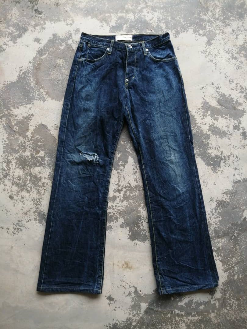 Paper Denim & Cloth Flare Jeans Paper Denim & Cloth Distressed Denim Size US 29 - 1 Thumbnail