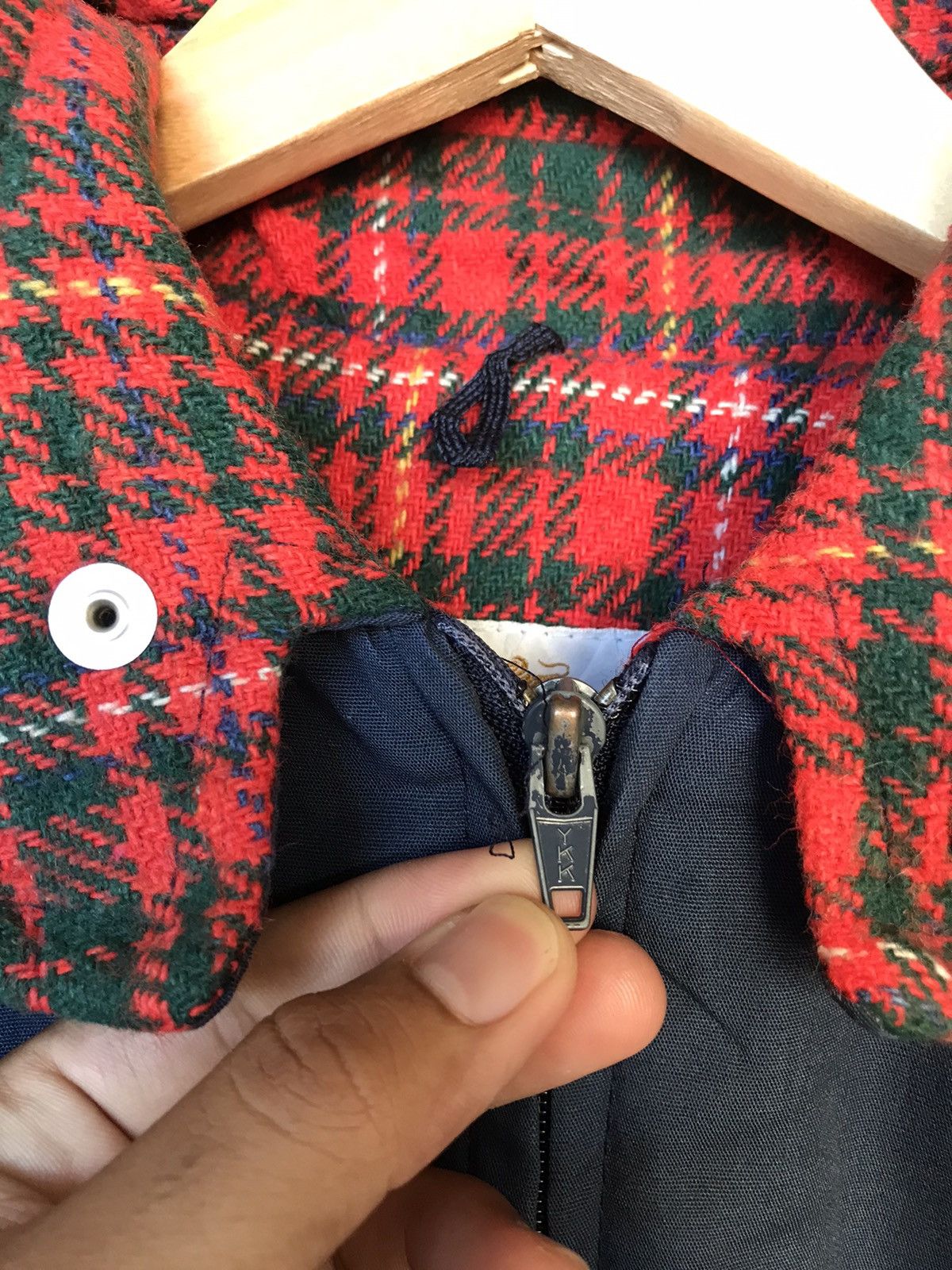 Macbeth ❗️Vintage Macbeth Pocket Back Winter Bomber Jacket Hoodie Size US L / EU 52-54 / 3 - 13 Thumbnail