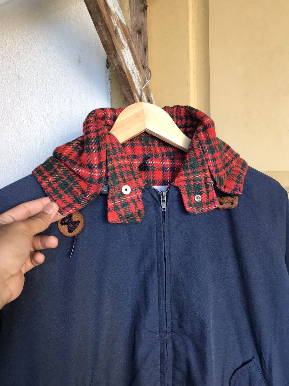 Macbeth ❗️Vintage Macbeth Pocket Back Winter Bomber Jacket Hoodie Size US L / EU 52-54 / 3 - 5 Thumbnail