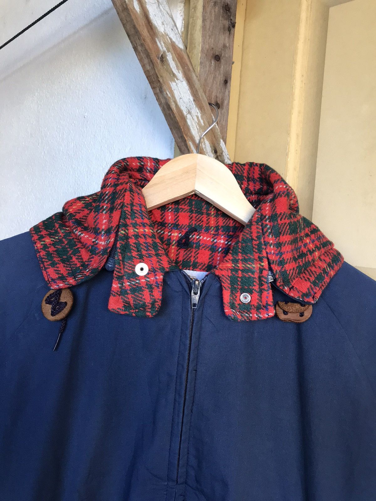 Macbeth ❗️Vintage Macbeth Pocket Back Winter Bomber Jacket Hoodie Size US L / EU 52-54 / 3 - 10 Thumbnail