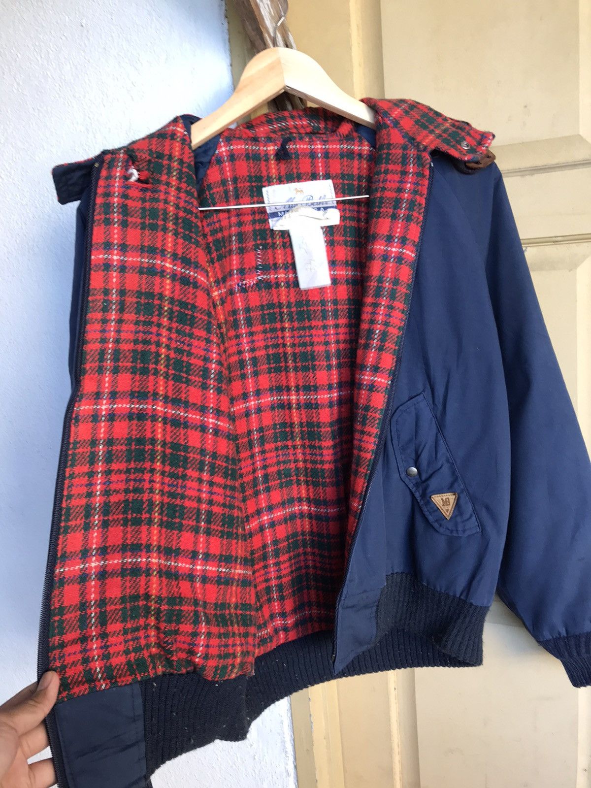 Macbeth ❗️Vintage Macbeth Pocket Back Winter Bomber Jacket Hoodie Size US L / EU 52-54 / 3 - 14 Thumbnail